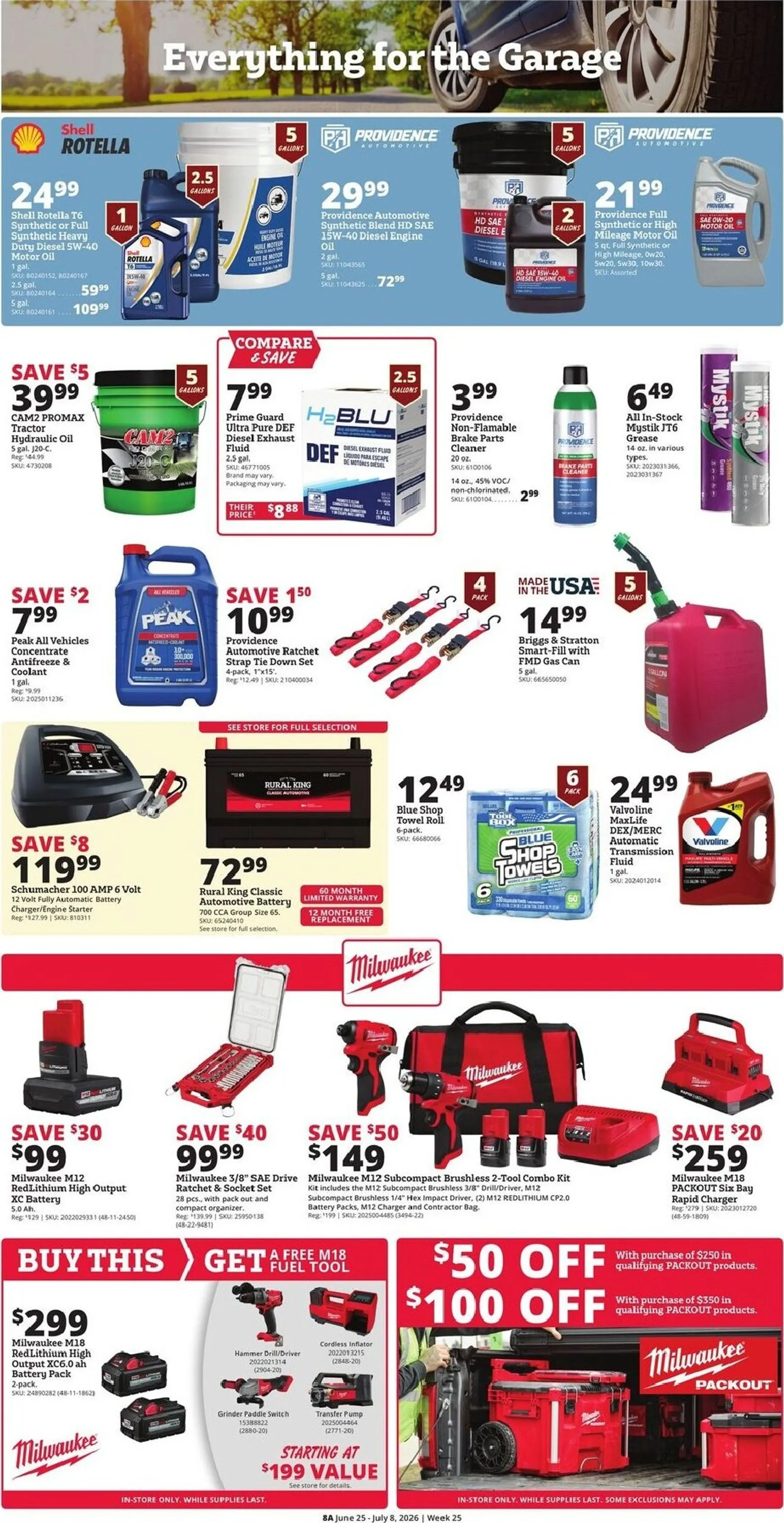 Weekly ad Current Rural King leaflet valid from Thursday 06/25/2026 to Wednesday 07/08/2026 from June 25 to July 8 2026 - Page 10