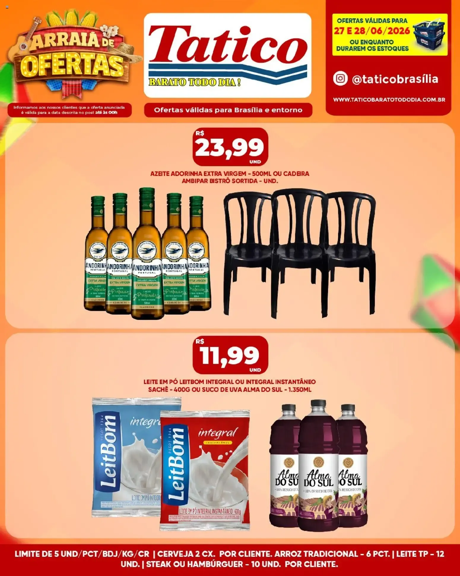 Encarte de Tatico ofertas do Dia de 29/06/2026 | Promoções Online 29 de junho até 29 de junho 2026 - Pagina 40