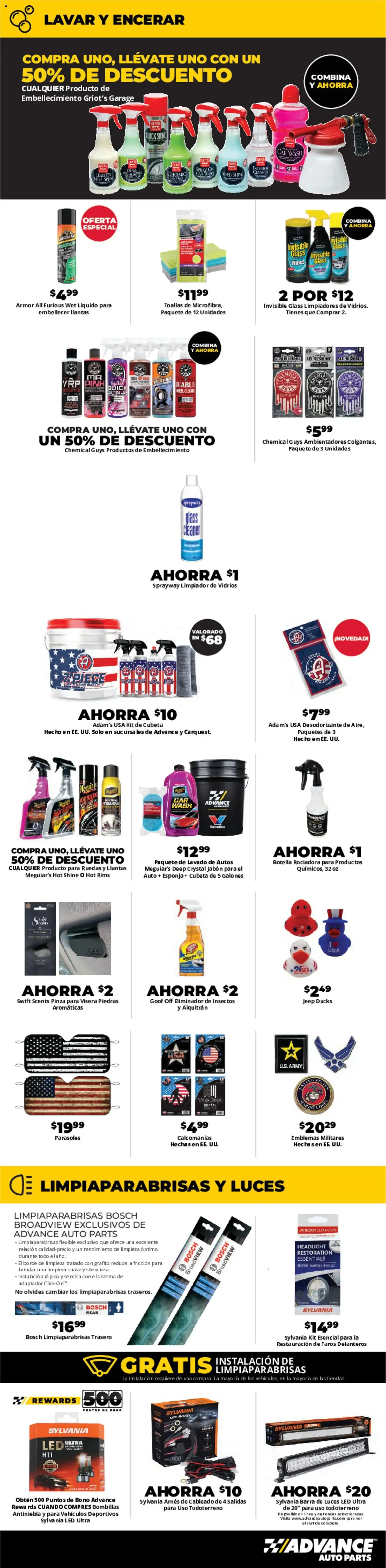 Weekly ad Advance Auto Parts Weekly Ad from 07/19/2026 - Flyer from July 19 to August 15 2026 - Page 5