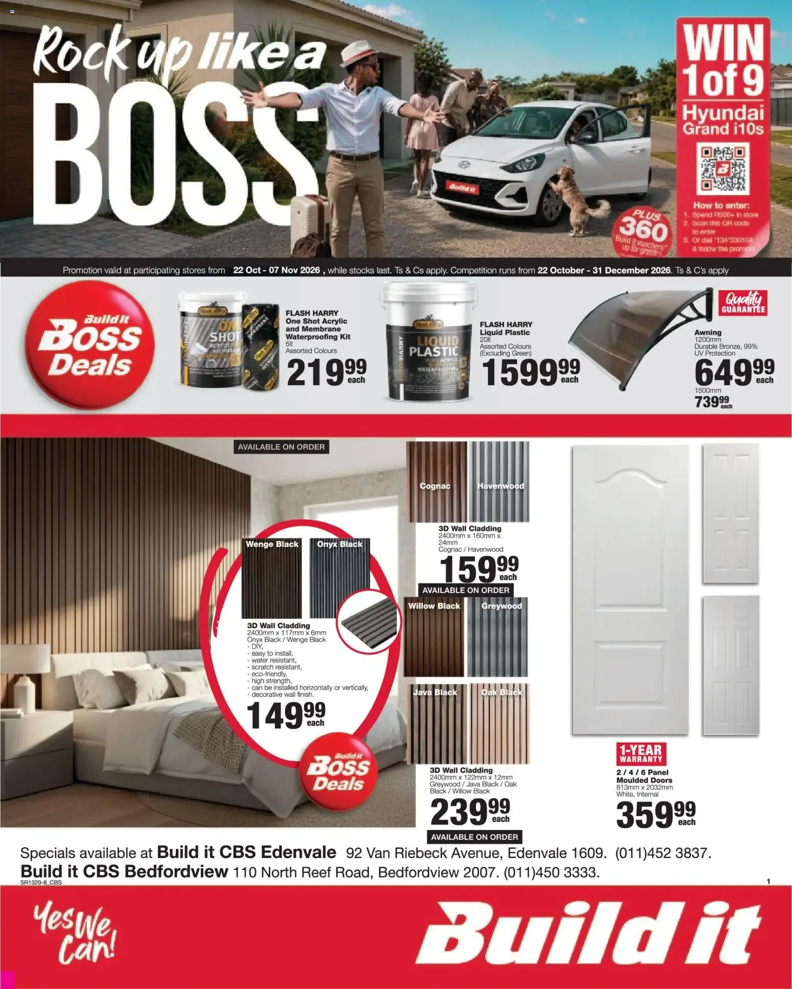 Build It Boss Deals y Concurso Hyundai from 22 October to 7 November 2026 - Catalogue Page 1