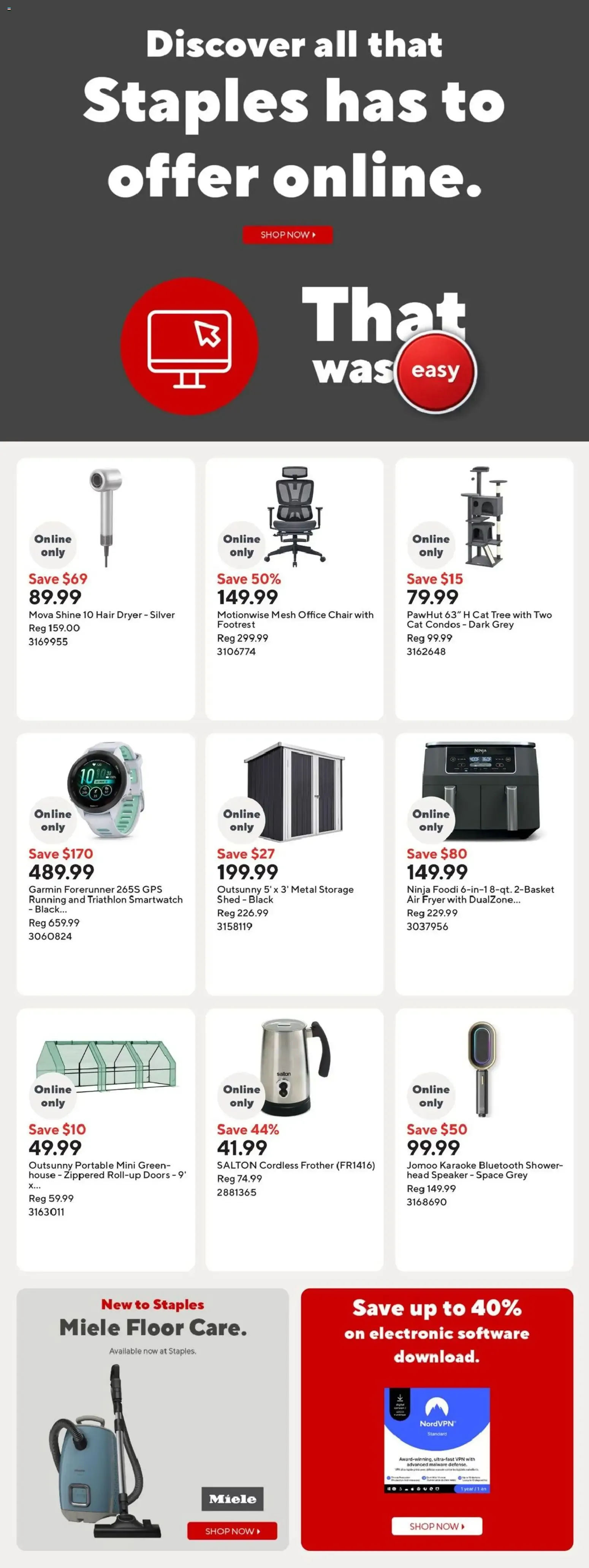Staples Easy Deal Days from June 19 to June 26 2026 - flyer page 4