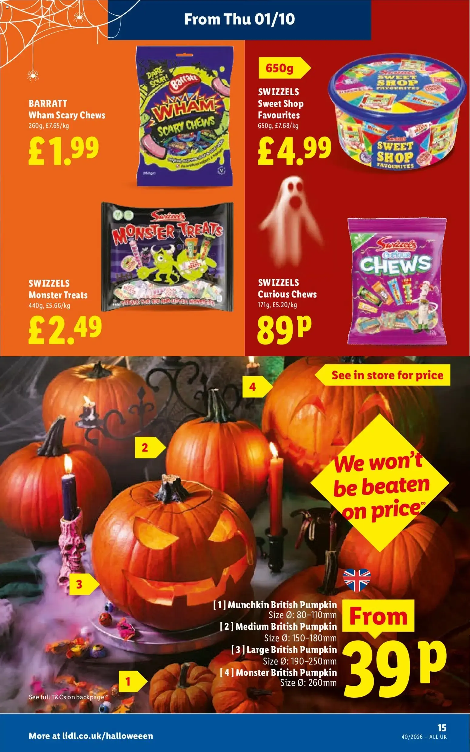 Lidl Halloween Offers from 1 October to 7 October 2026 - Catalogue Page 19