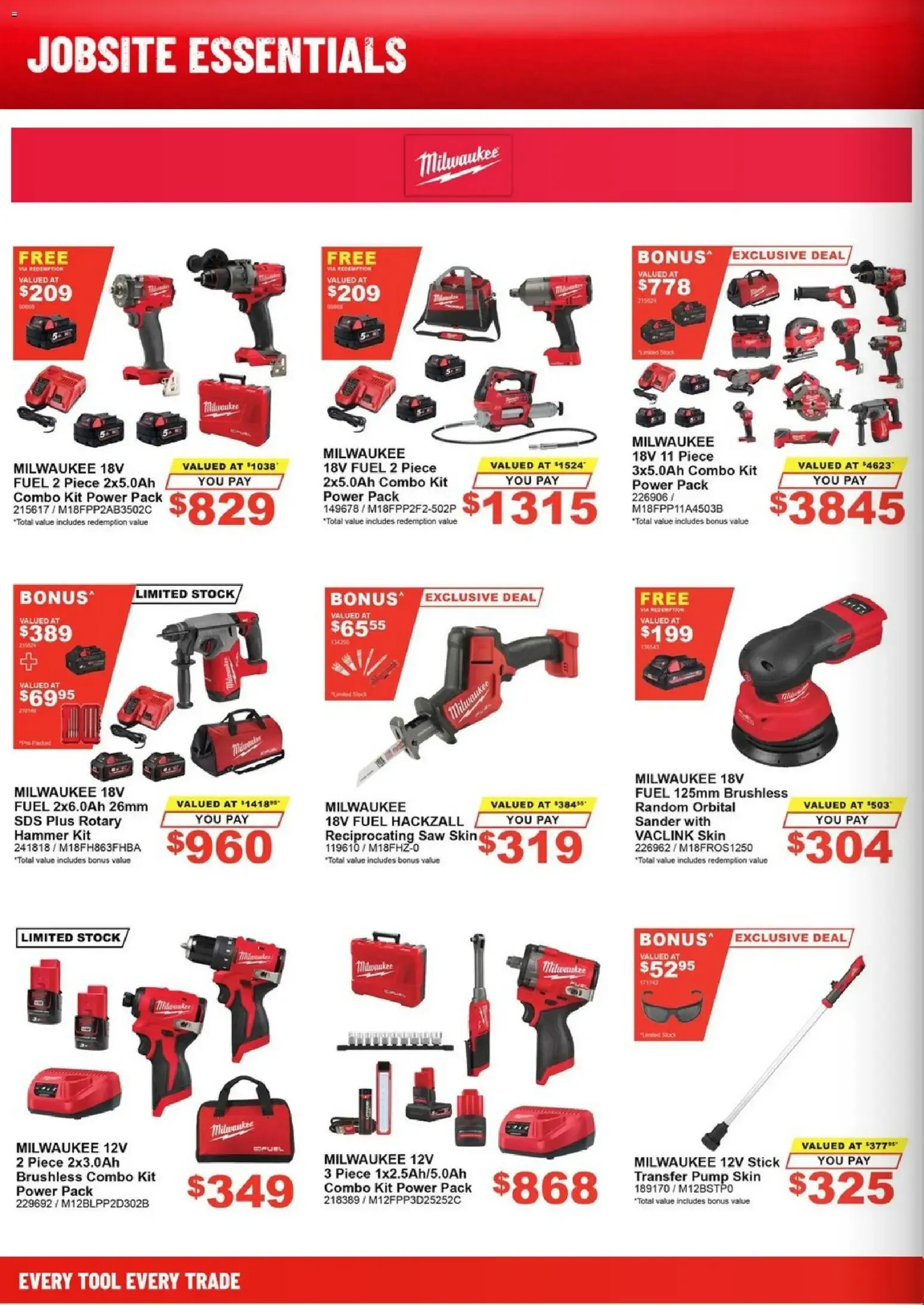 Total Tools Jobsite Essentials - Catalogue valid from 4 August to 6 September 2026 - page 2
