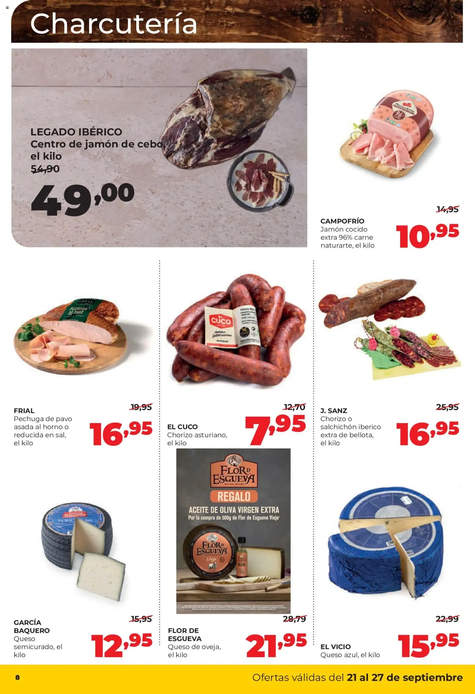 Catálogo de Alimerka folleto del 21/09/2026 | Catálogo 21 de septiembre al 27 de septiembre 2026 - Página 8
