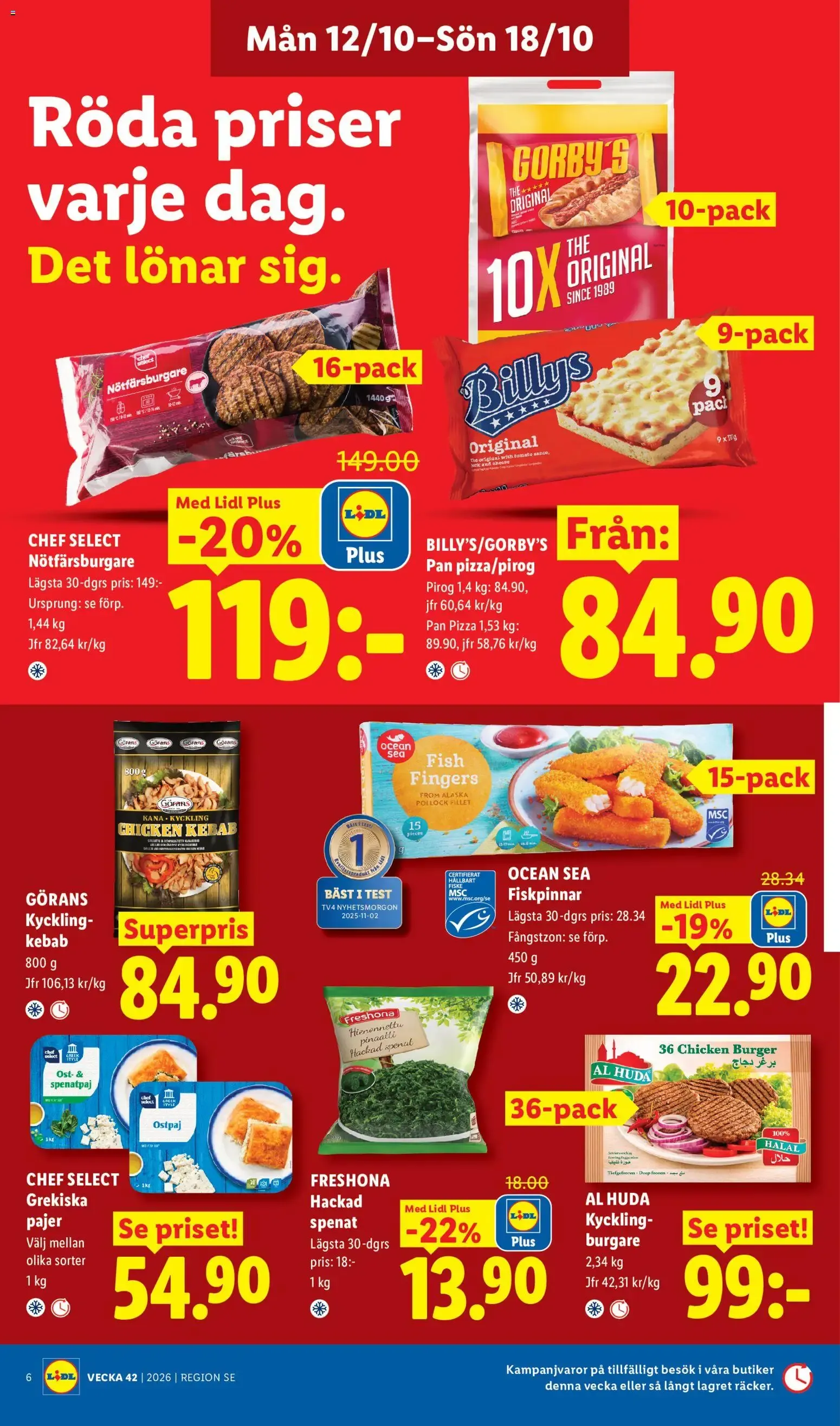 Leva Lidl. Det lönar sig. från 12 oktober till 18 oktober 2026 - Reklamblad sidor 7