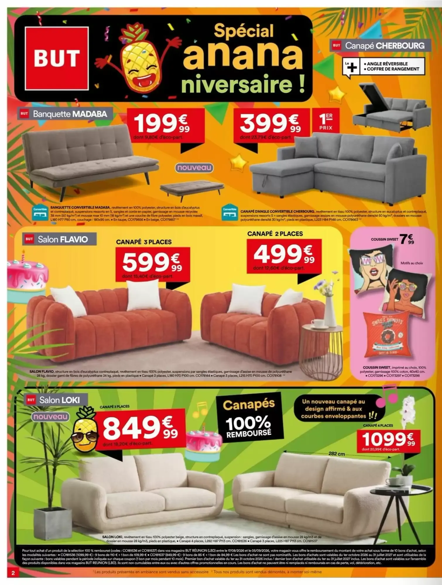 Joyeux Anana Niversaire! du 17 août au 5 septembre 2026 - Catalogue page 2