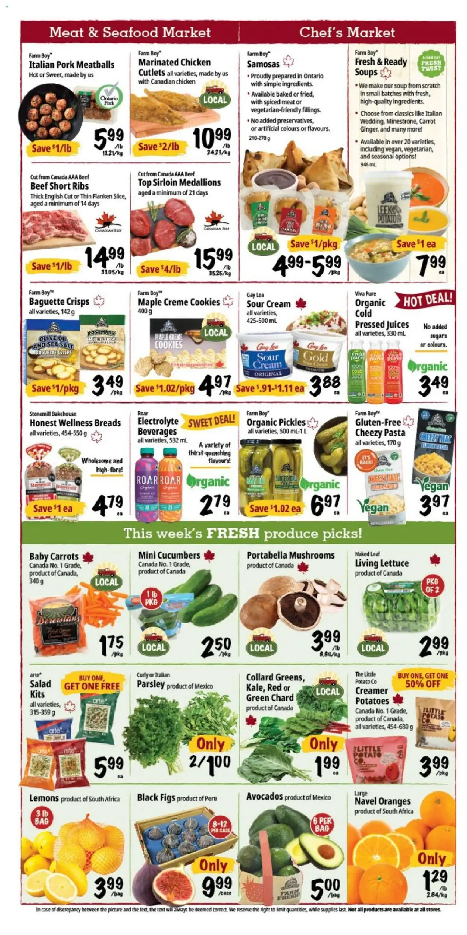 Farm Boy weekly flyer / circulaire from Oct 15, 2026 > weekly specials & deals from October 15 to October 21 2026 - flyer page 2