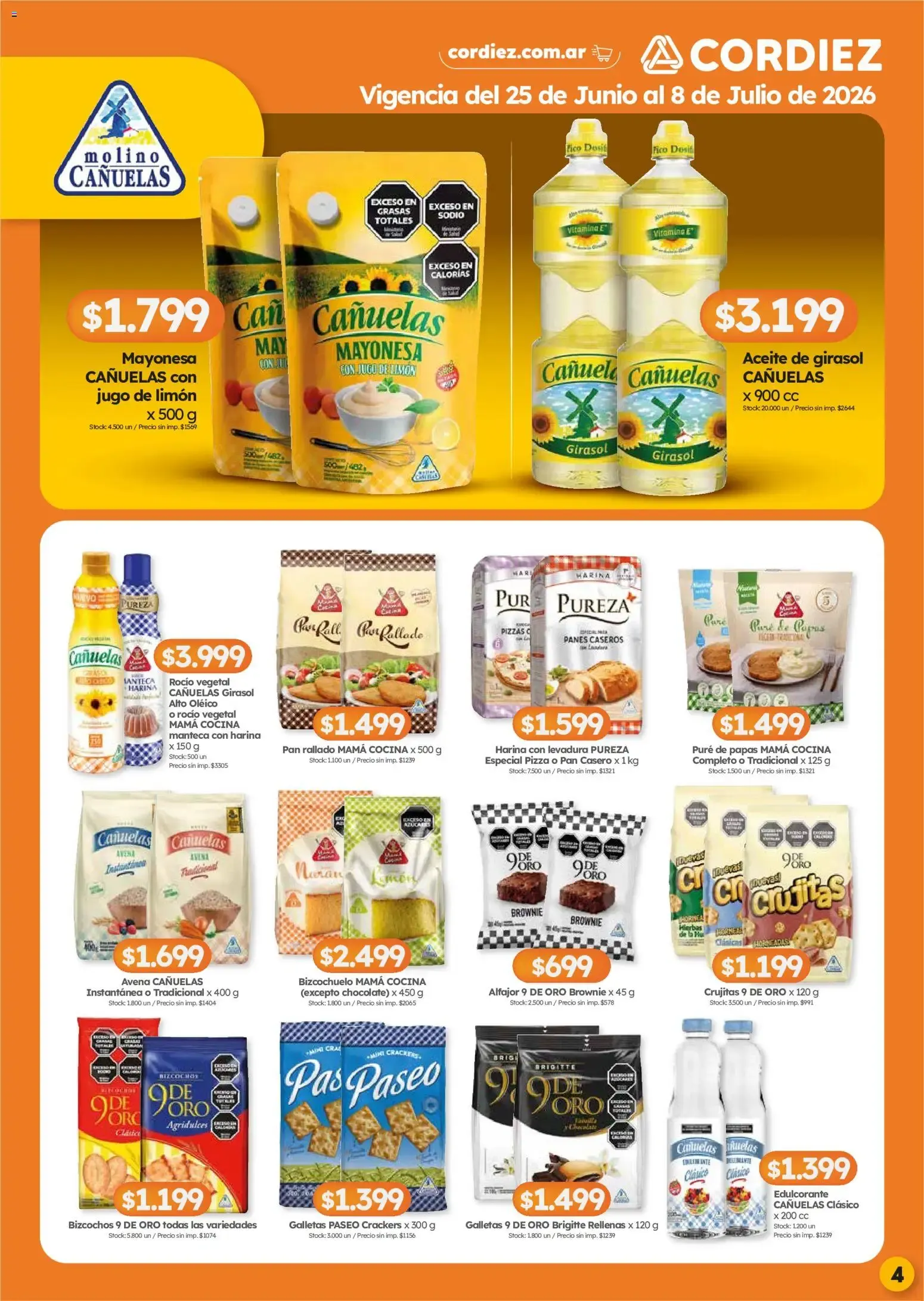 Ofertas de Cordiez ofertas || del 25/06/2026 - 08/07/2026 || Catálogo 25 de junio al 8 de julio 2026 - Página 4 del catálogo