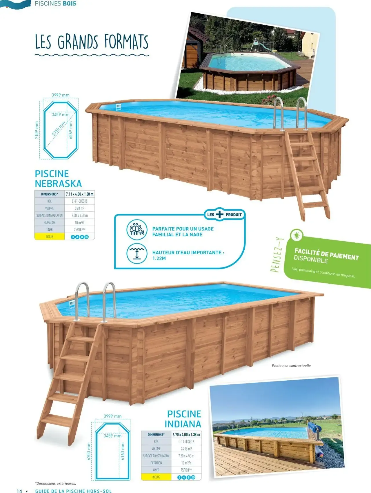 Cash Piscines Guide piscines hors-sol à partir du 01/03/2024 - promo en ligne du 1 mars au 30 septembre 2026 - Catalogue page 14