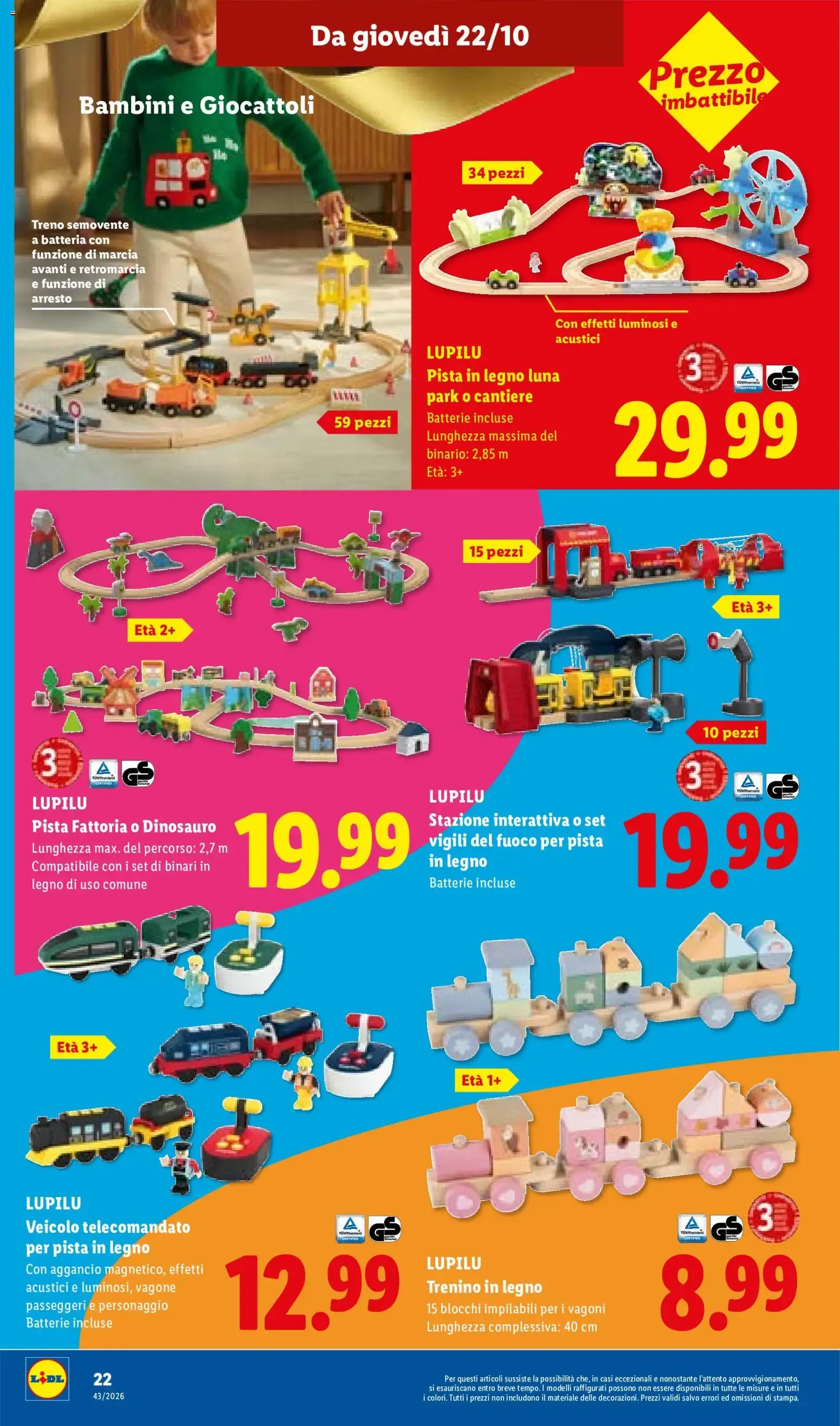 Lidl: Piccoli Prezzi, Grande Qualità da 22 ottobre a 28 ottobre di 2026 - Pagina del volantino 30