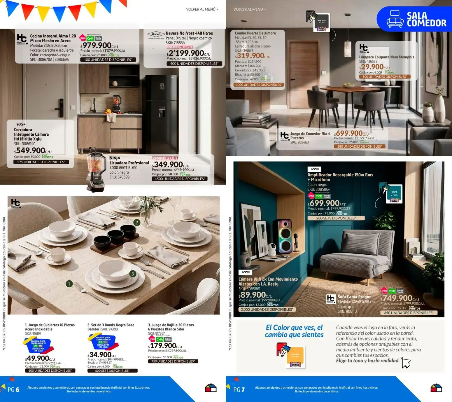 Catalogo de Cumpleaños Homecenter 28 de julio al 1 de septiembre 2026 - Pag 4