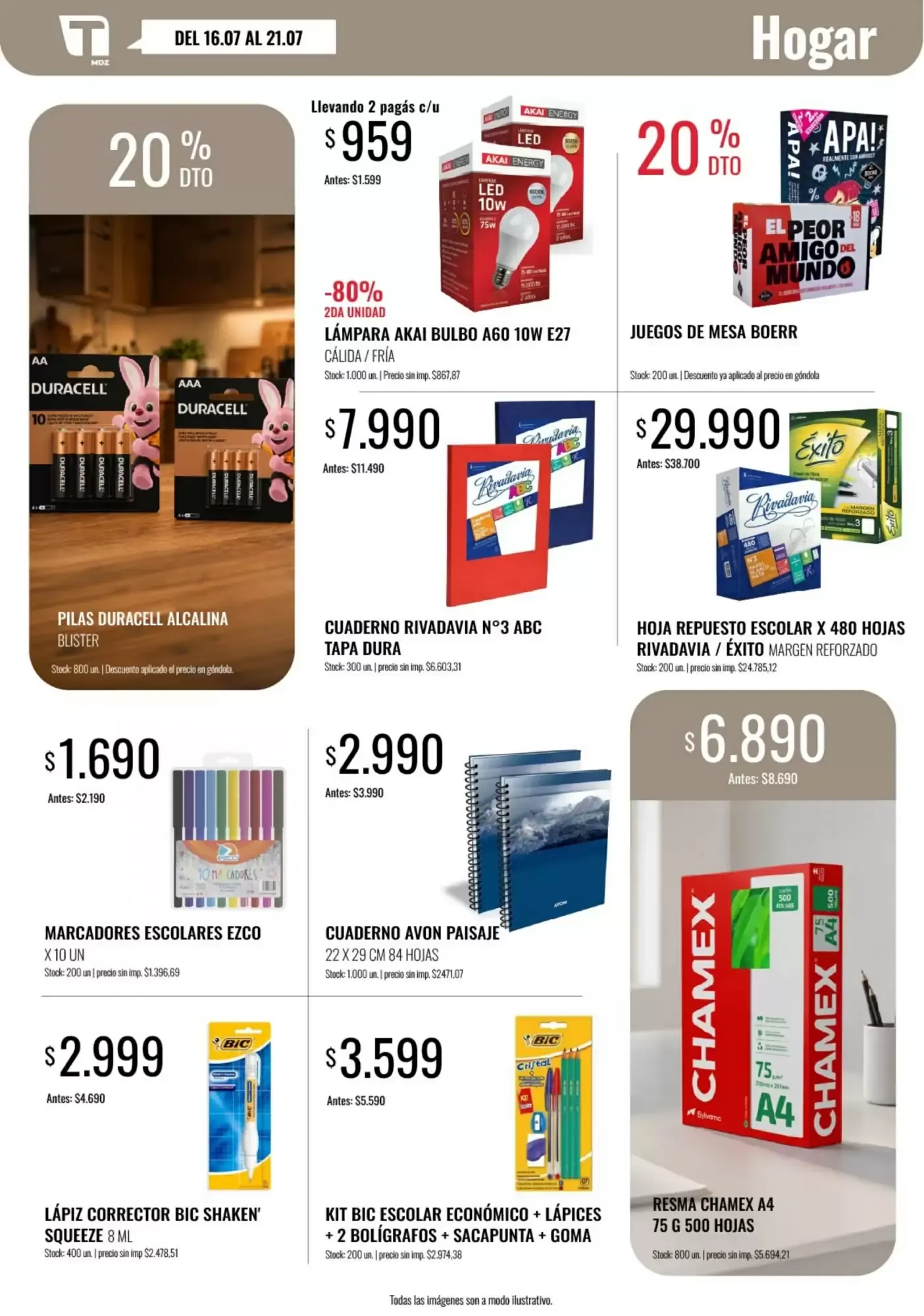 Ofertas de Catálogo de Ofertas Tadicor 16 de julio al 21 de julio 2026 - Página 11 del catálogo