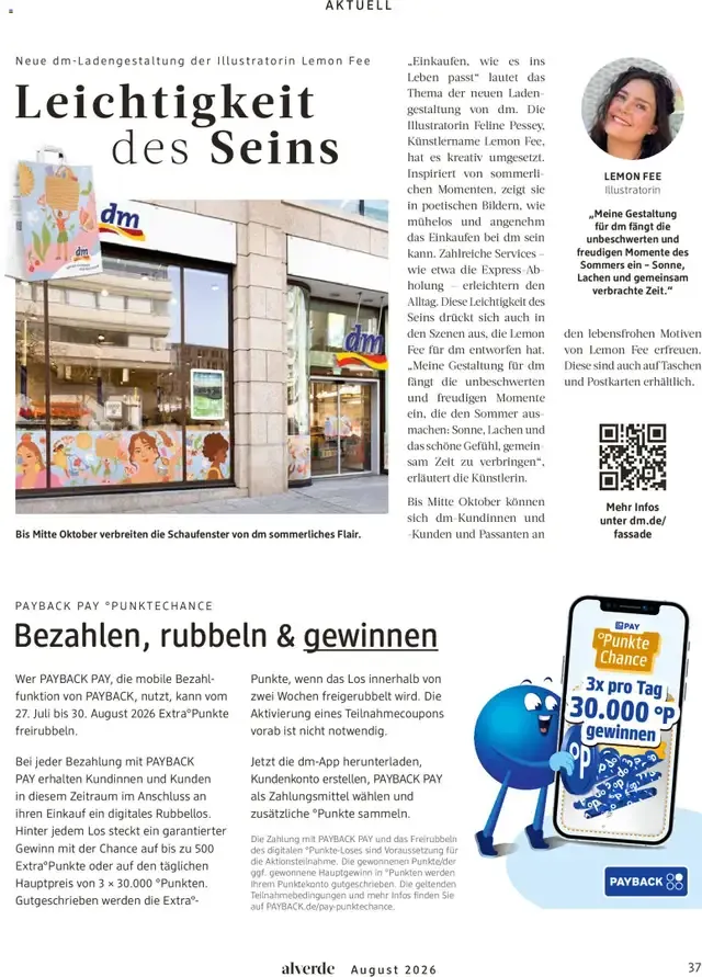 dm Magazin alverde - Will Kinder stark machen von 1. August bis 31. August 2026 - Prospekt seite 37