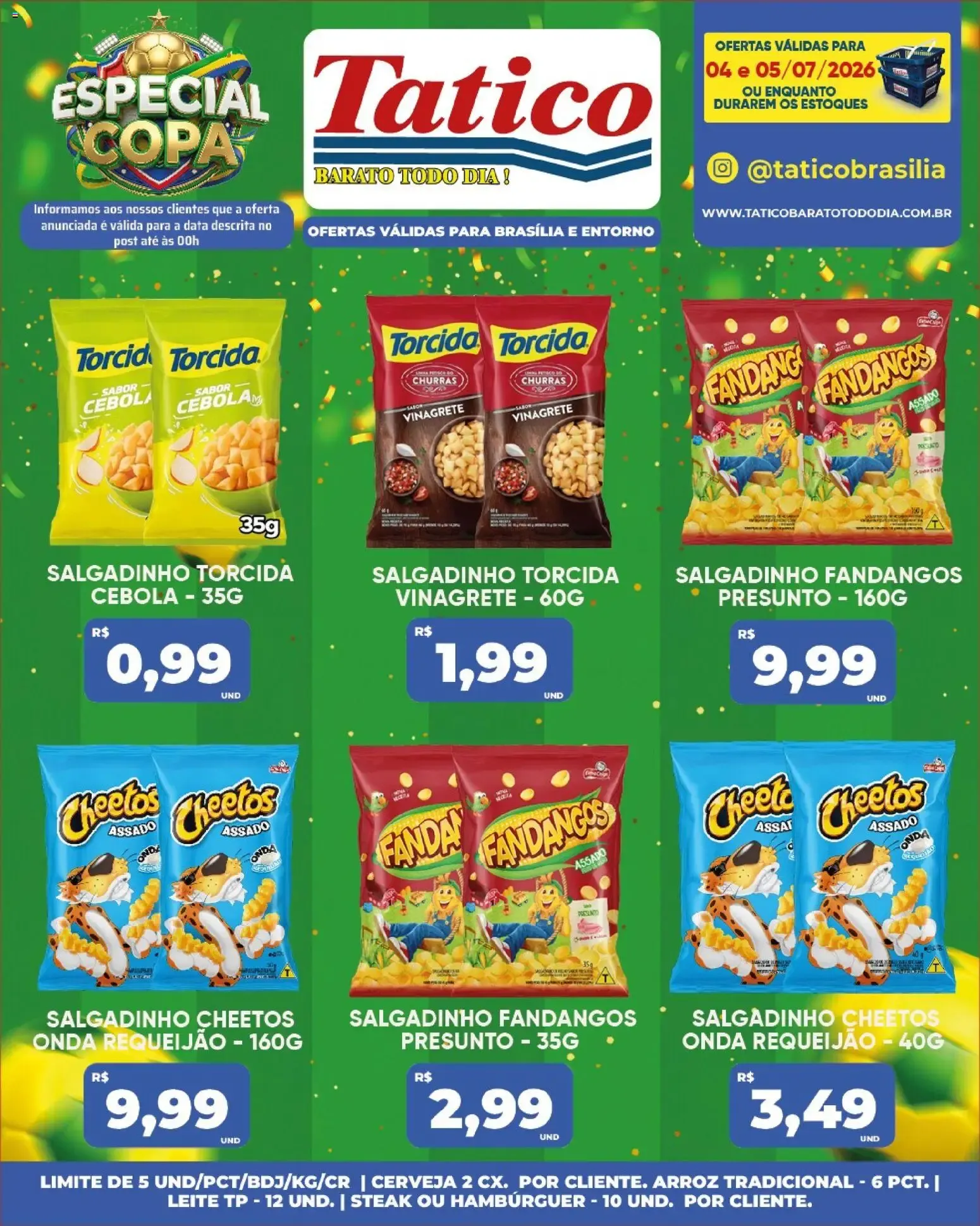 Encarte de Tatico ofertas do Dia de 06/07/2026 | Promoções Online 6 de julho até 6 de julho 2026 - Pagina 44
