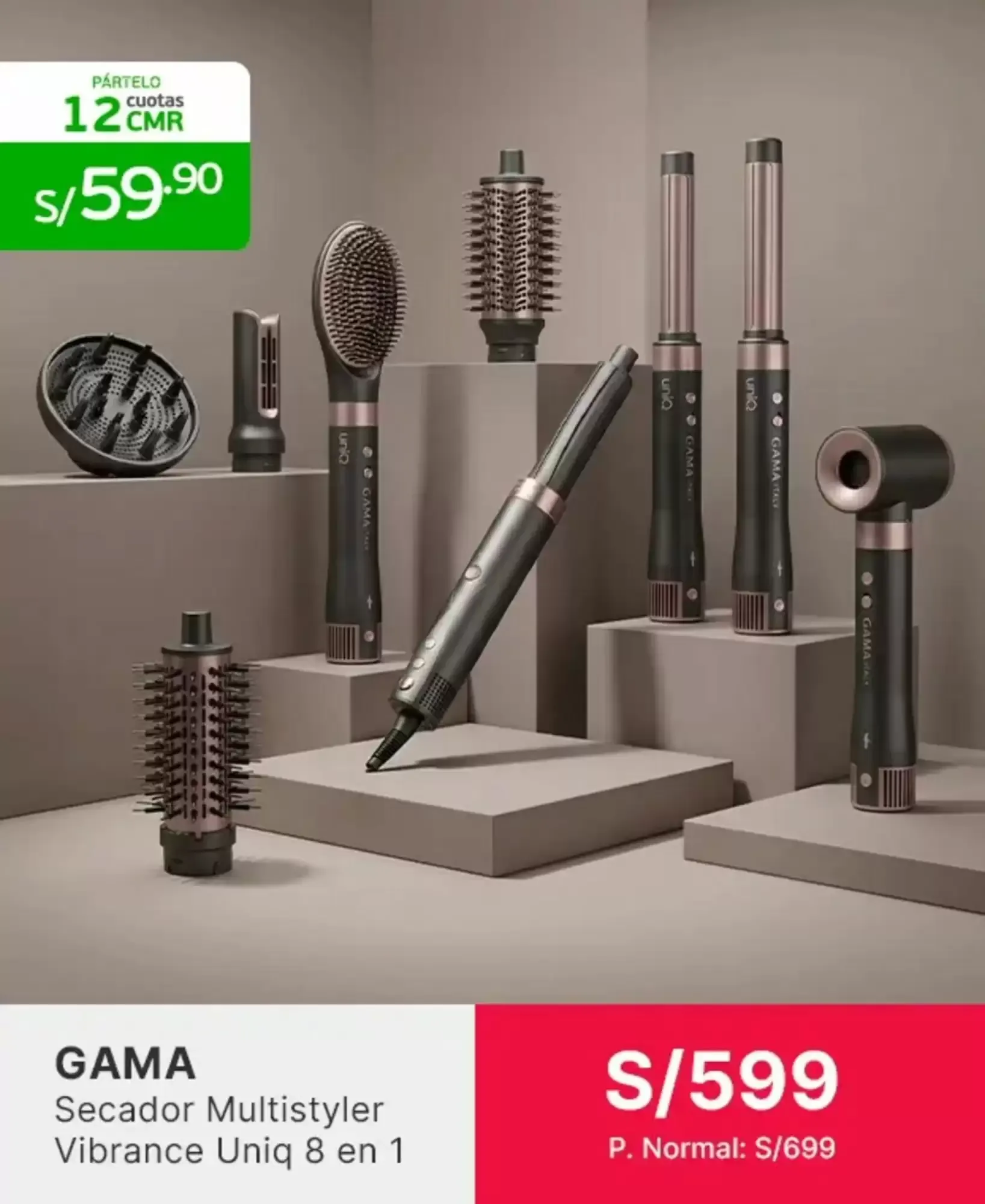 Catalogo de GAMA Secador Multistyler Vibrance Uniq 8 en 1 1 de julio al 16 de julio 2026 - Pag 1