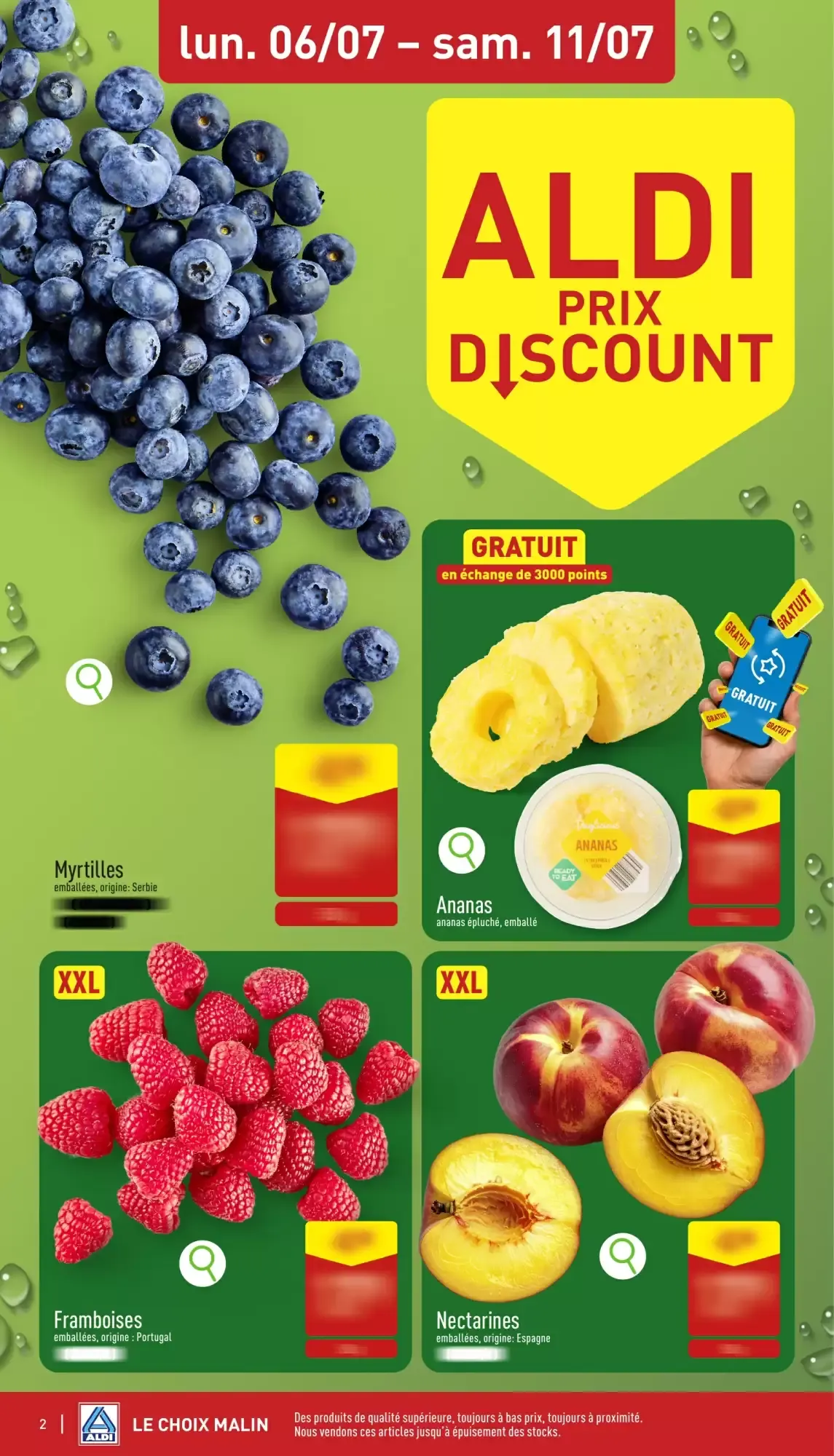 ALDI Dépliant week 28 van 6 juli tot 11 juli 2026 - folder pagina 2
