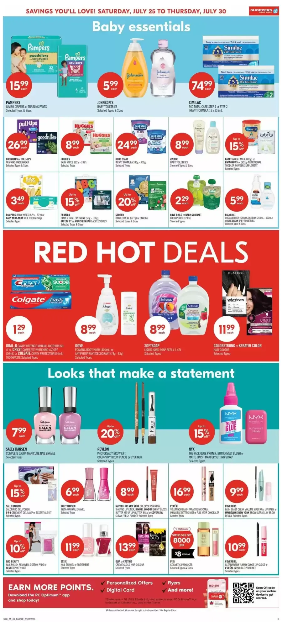 Shoppers Drug Mart flyer week 30 from July 25 to July 30 2026 - flyer page 11