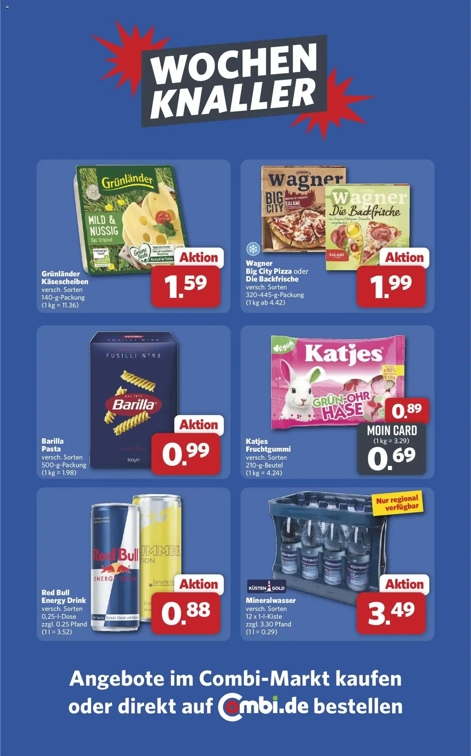 Combi Wochen Knaller von 6. Juni bis 13. Juni 2026 - Prospekt seite 1