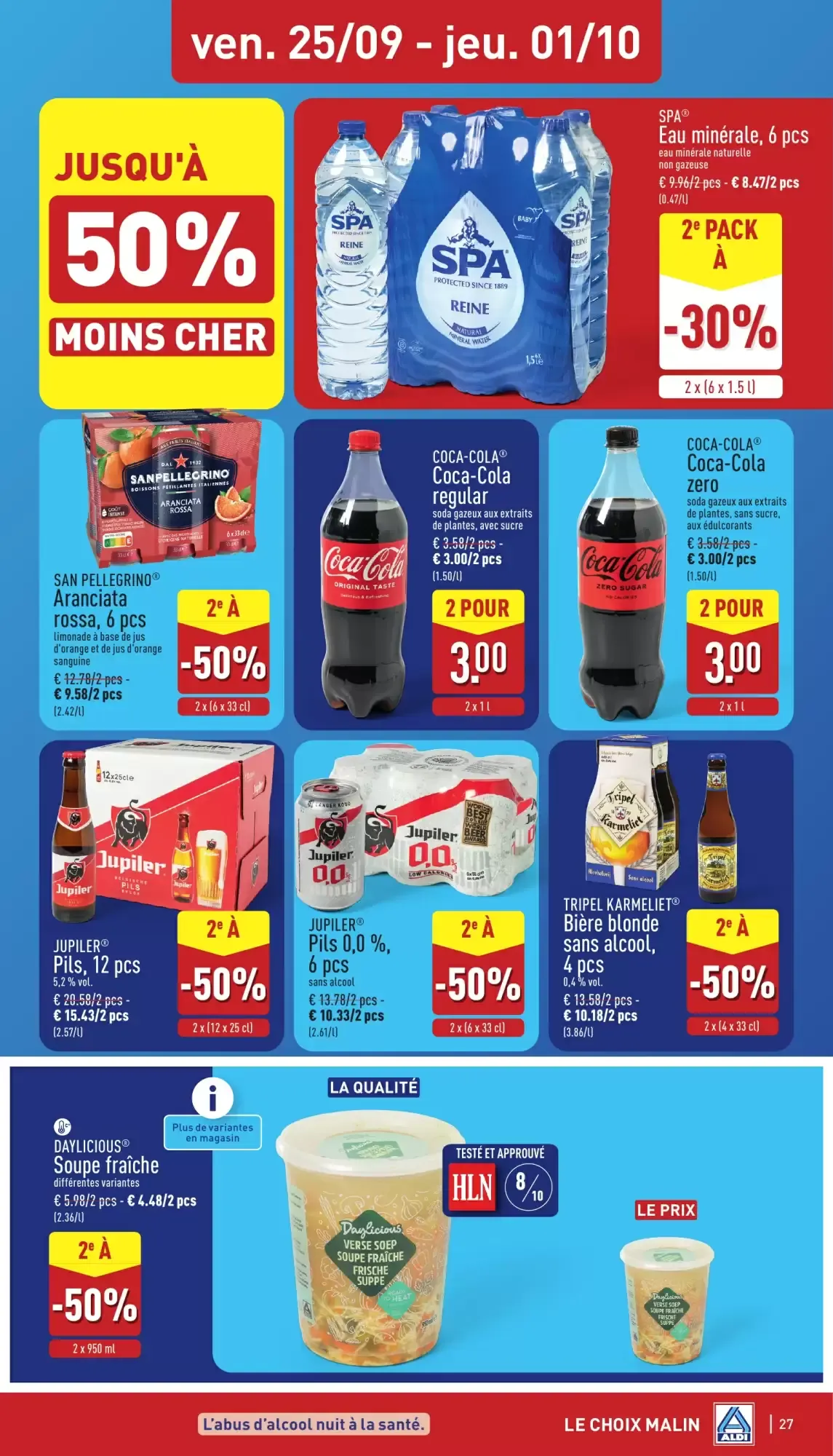 ALDI Dépliant du 21/09 au 26/09 van 21 september tot 26 september 2026 - folder pagina 27