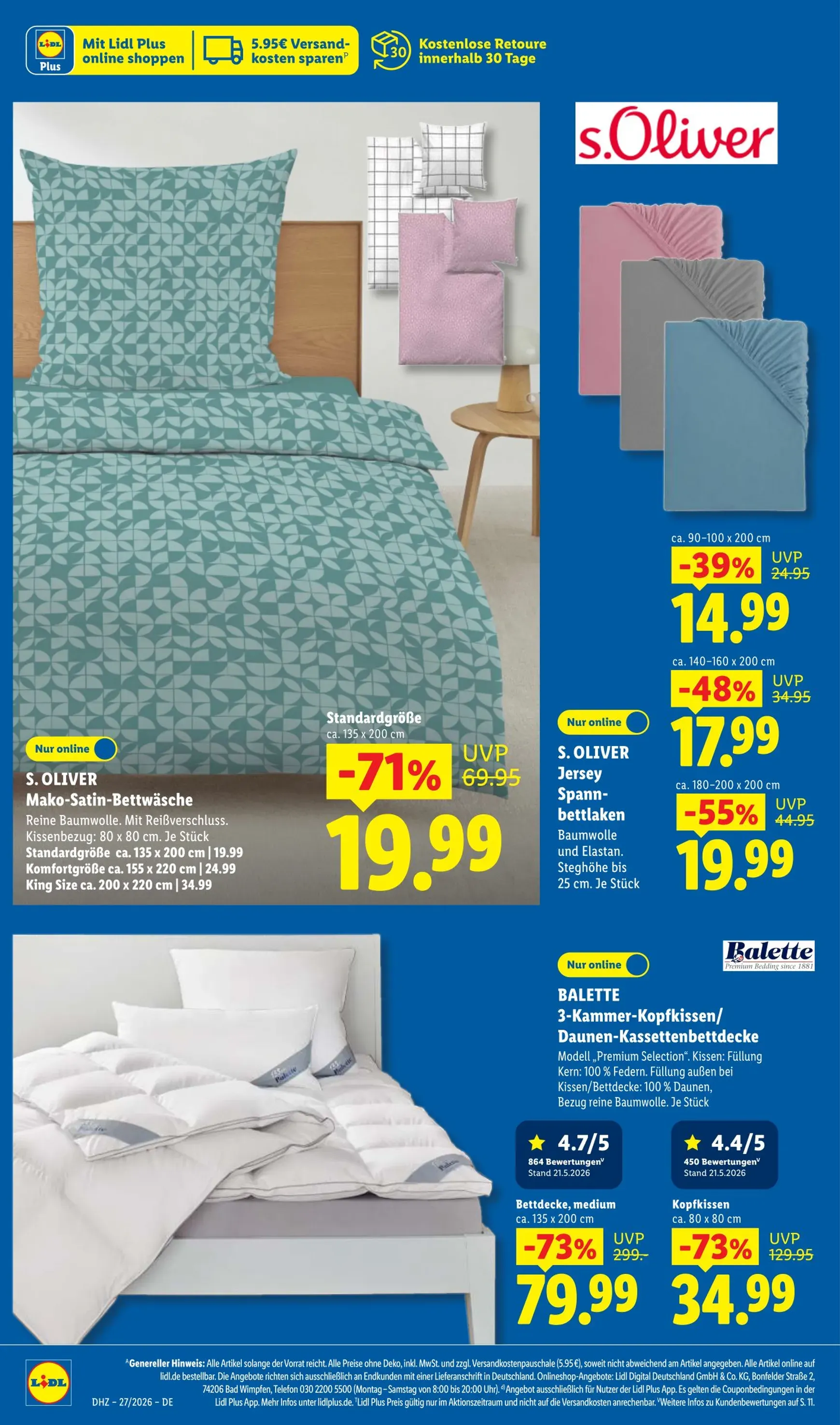 Lidl - Angebot der Woche Prospekt – von Montag 29.06.2026 bis Samstag 04.07.2026 von 29. Juni bis 4. Juli 2026 - Prospekt seite 22
