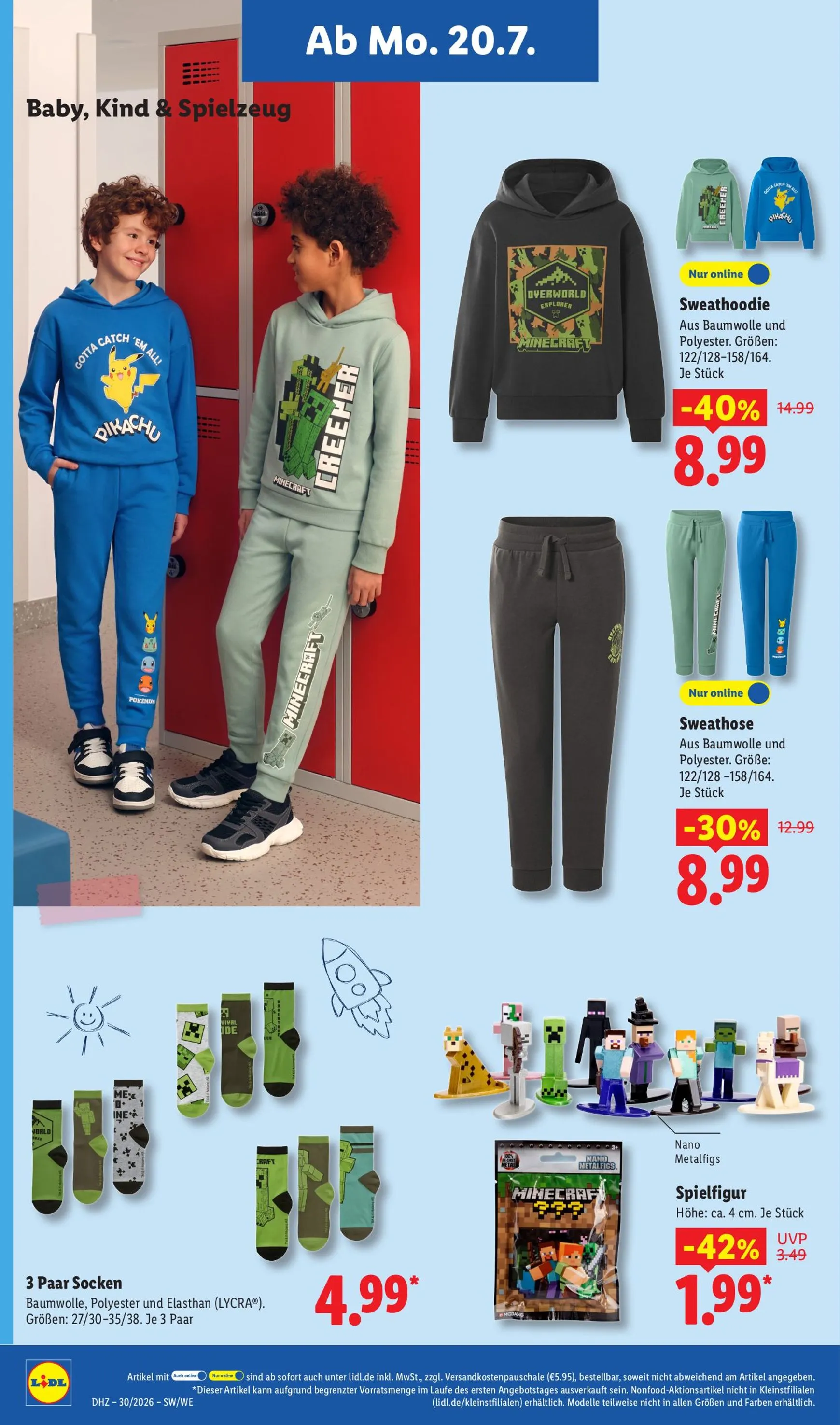 Lidl - Nonfood Prospekt nächste Woche – von Montag 20.07.2026 bis Samstag 25.07.2026 von 20. Juli bis 25. Juli 2026 - Prospekt seite 8