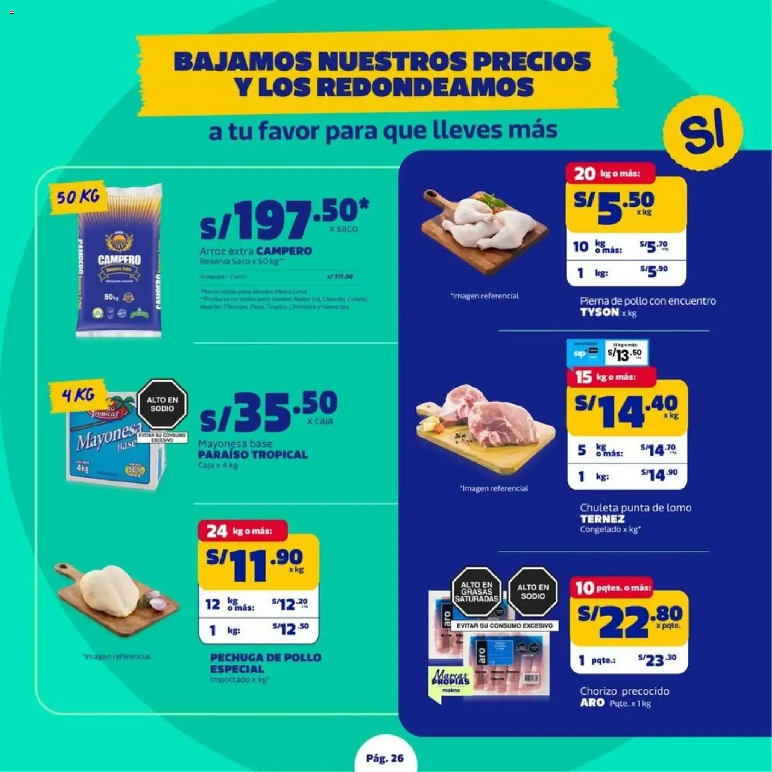 Catalogo de Makro: Vuelven los Precios Redondos 27 de agosto al 9 de setiembre 2026 - Pag 26