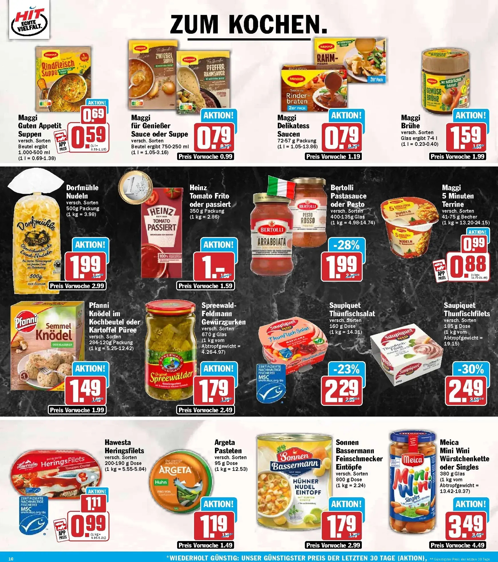 Hit Prospekt – von Montag 20.07.2026 bis Samstag 25.07.2026 von 20. Juli bis 25. Juli 2026 - Prospekt seite 10