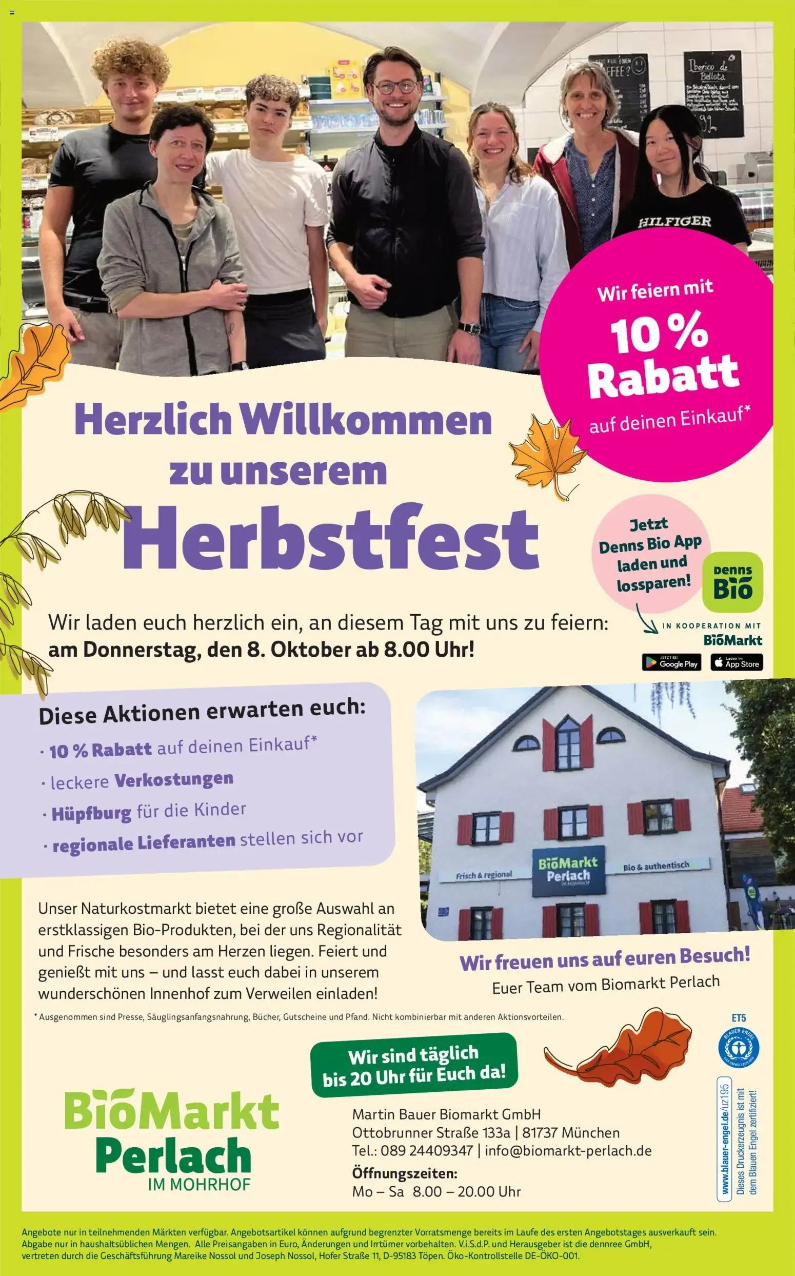 BioMarkt Prospekt (ab 07.10.2026) zum Blättern von 7. Oktober bis 20. Oktober 2026 - Prospekt seite 14