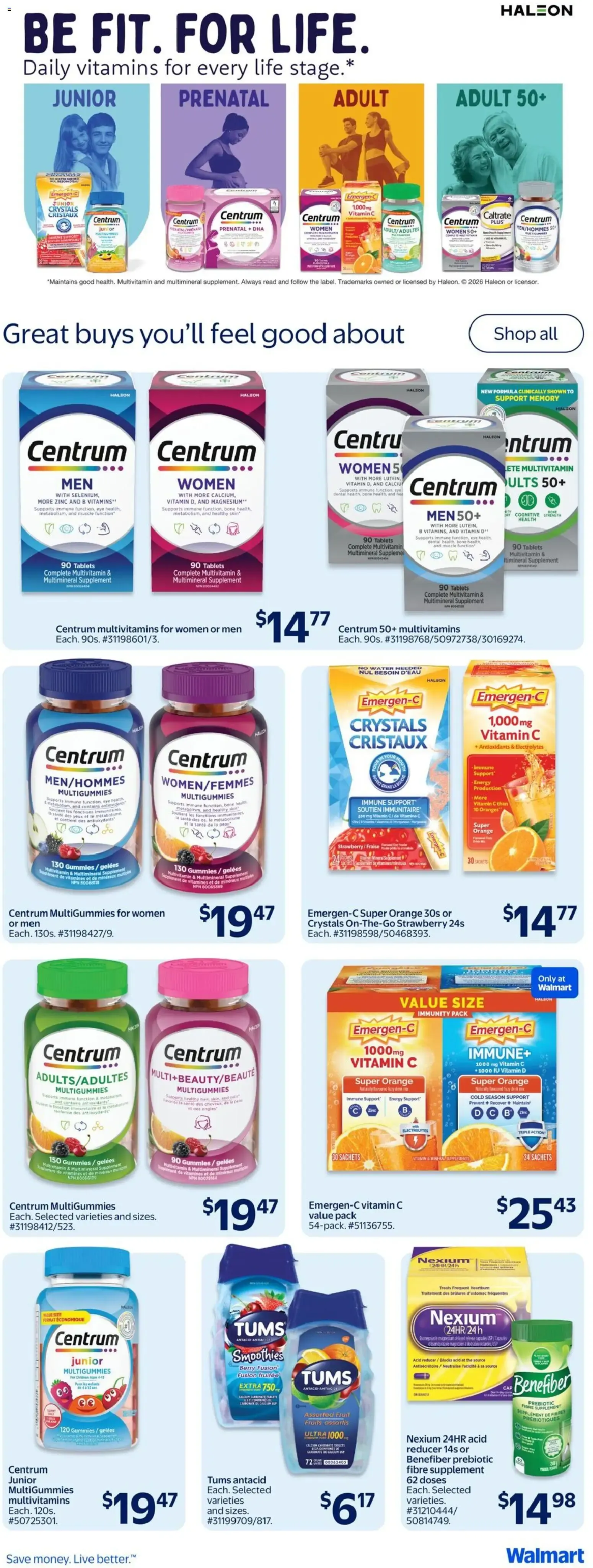 Walmart weekly flyer from Oct 15, 2026 > weekly specials & deals from October 15 to October 21 2026 - flyer page 18