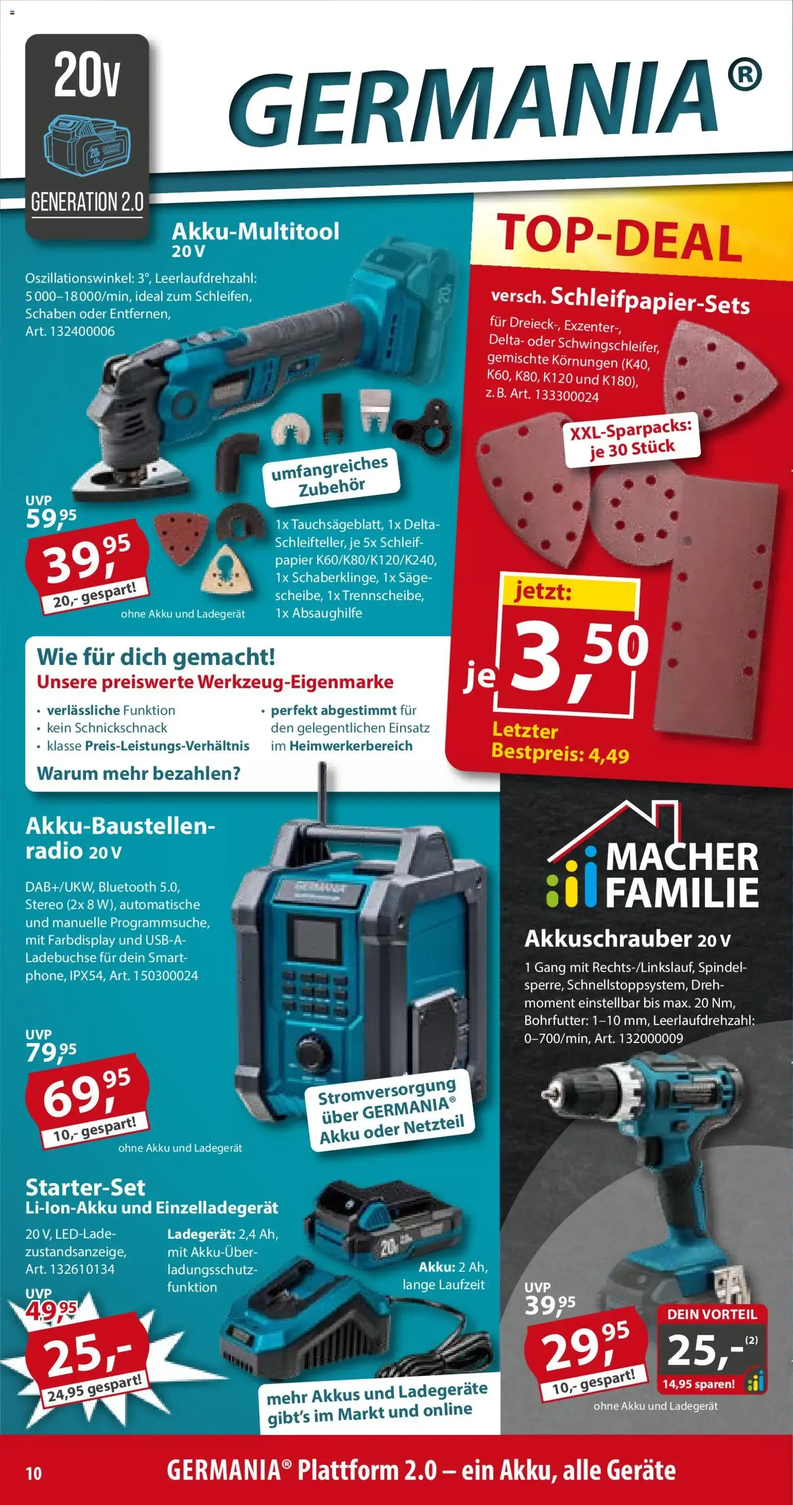 Sonderpreis Baumarkt Prospekt (ab 06.06.2026) zum Blättern von 6. Juni bis 12. Juni 2026 - Prospekt seite 10