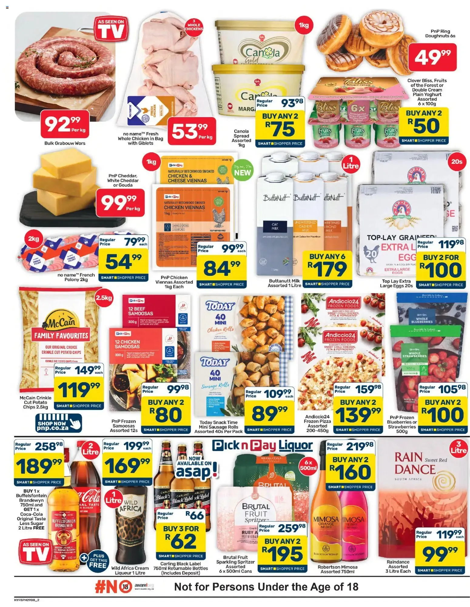 Pick n Pay Free State Hypermarket Hyper Gigantic Sale Specials (24/09/2026 - 27/09/2026) Online from 24 September to 27 September 2026 - Catalogue Page 2