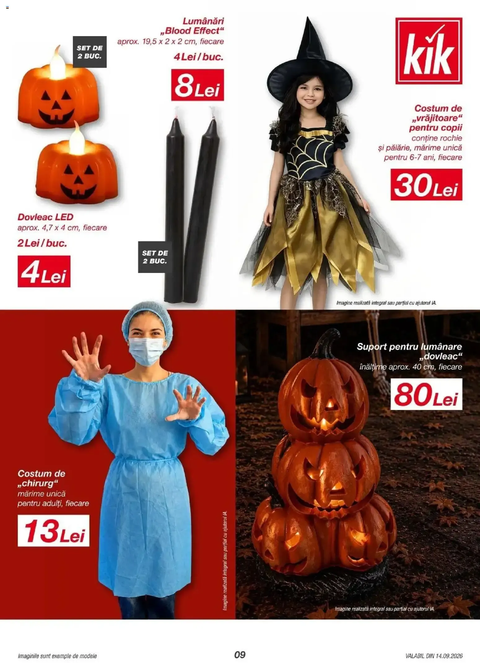 Catalog Kik - Más para otoño y para momentos especiales de la 14 septembrie până la 20 septembrie 2026 - Revista Pagina 9