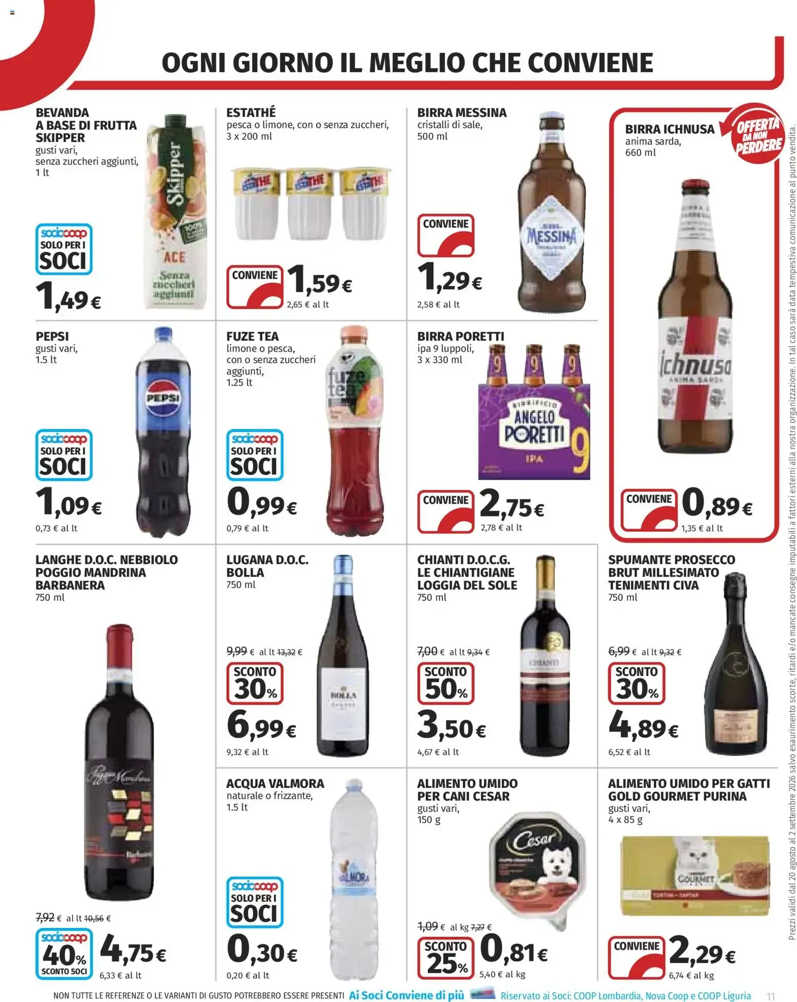 Volantino COOP Anteprima dal 20/08/2026 > NUOVO Promozioni da 20 agosto a 2 settembre di 2026 - Pagina del volantino 11
