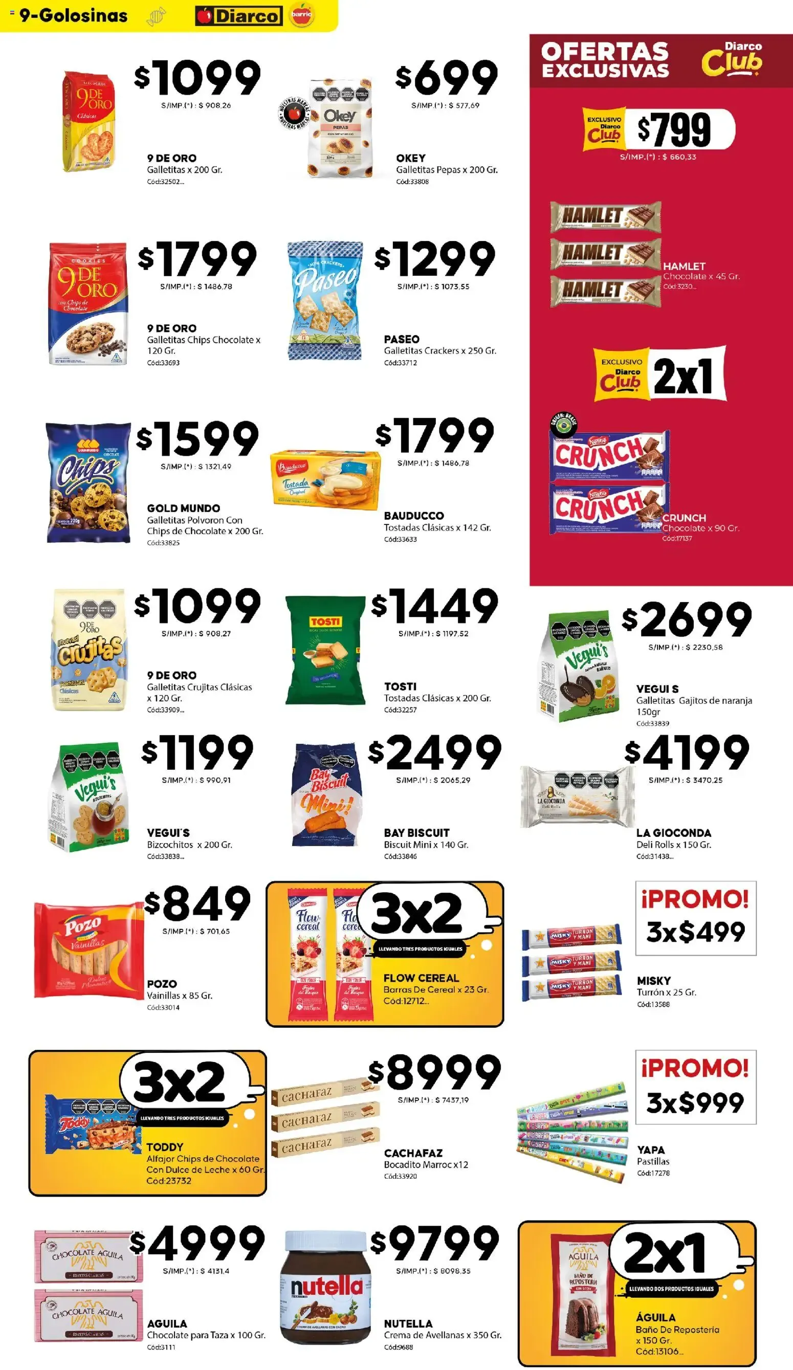 Ofertas de Diarco - Ofertas Diarco Barrio del 20/07/2026 - 24/07/2026 20 de julio al 24 de julio 2026 - Página 9 del catálogo