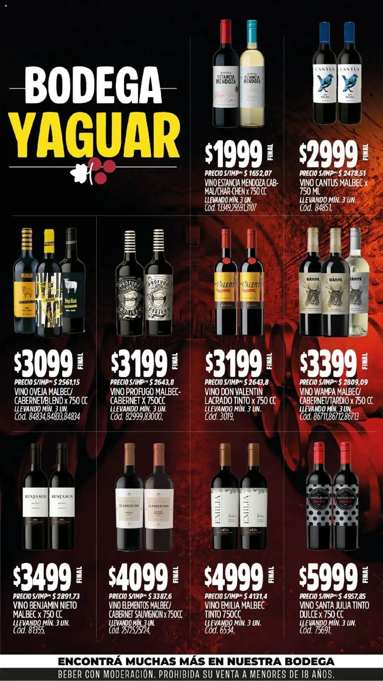 Ofertas de Yaguar Mayorista - El Cumple del Año 38 26 de octubre al 1 de noviembre 2026 - Página 6 del catálogo