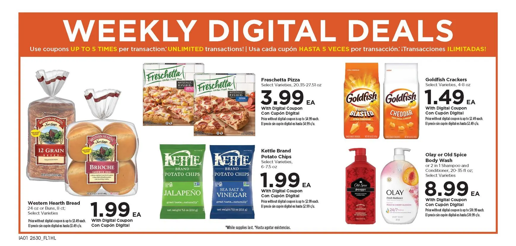 Weekly ad Current Food 4 Less leaflet valid from Wednesday 08/26/2026 to Tuesday 09/01/2026 from August 26 to September 1 2026 - Page 2