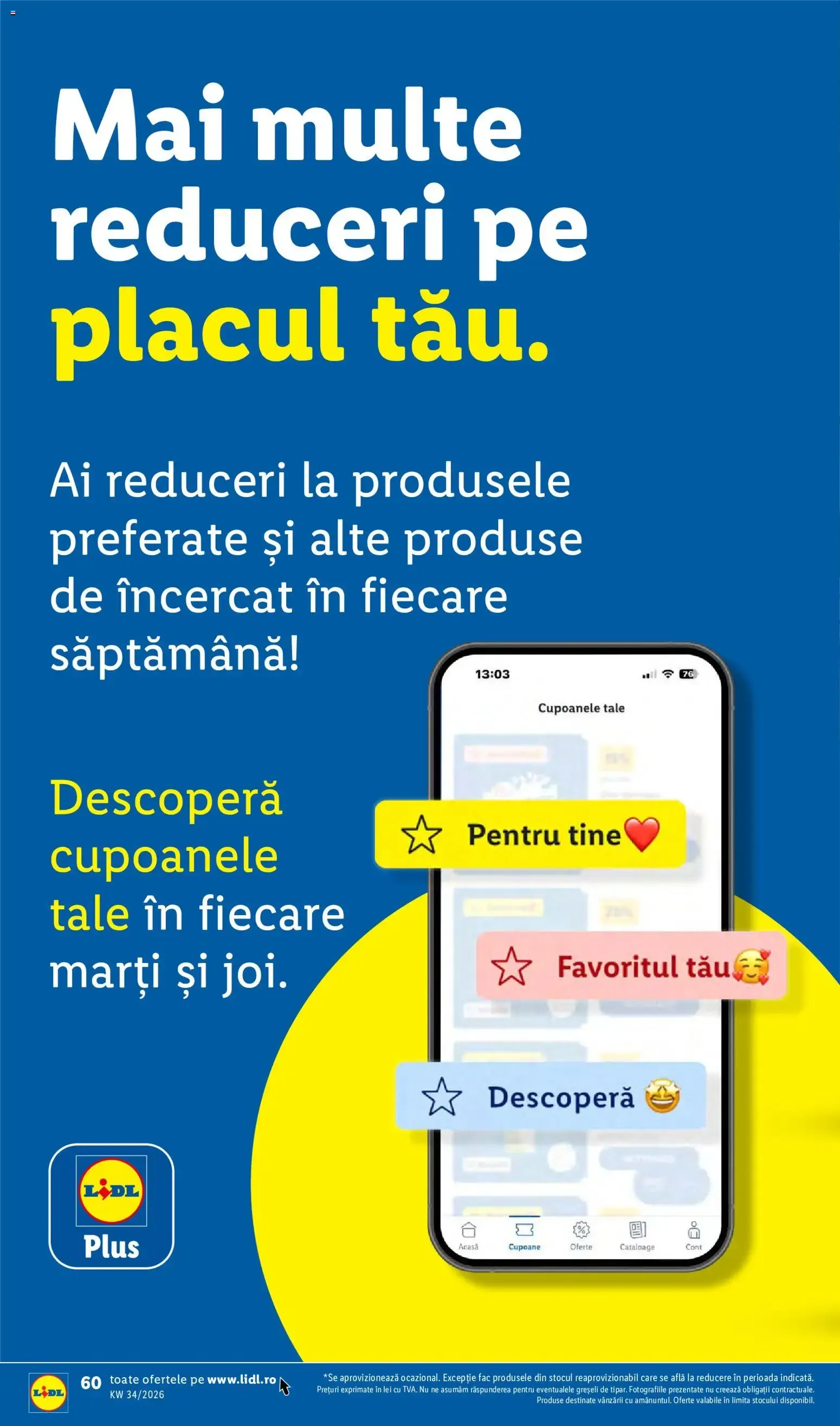Catalog Catalog LIDL 17.08.2026 - Oferta și Revista online de la 17 august până la 23 august 2026 - Revista Pagina 60