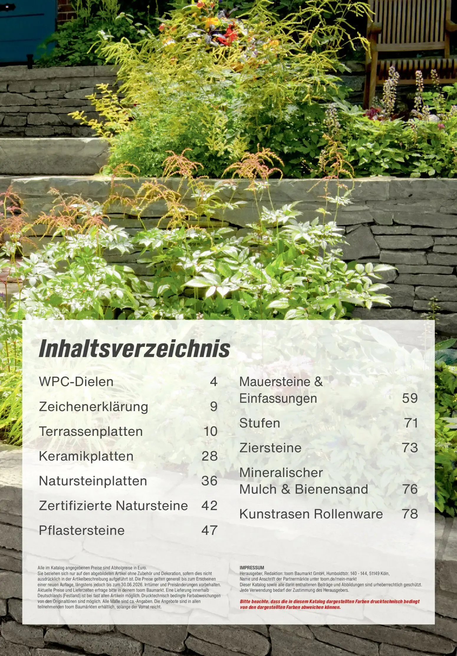 Toom Baumarkt Gartenbaustoffe 2026 (ab 20.02.2026) zum Blättern von 20. Februar bis 30. Juni 2026 - Prospekt seite 3