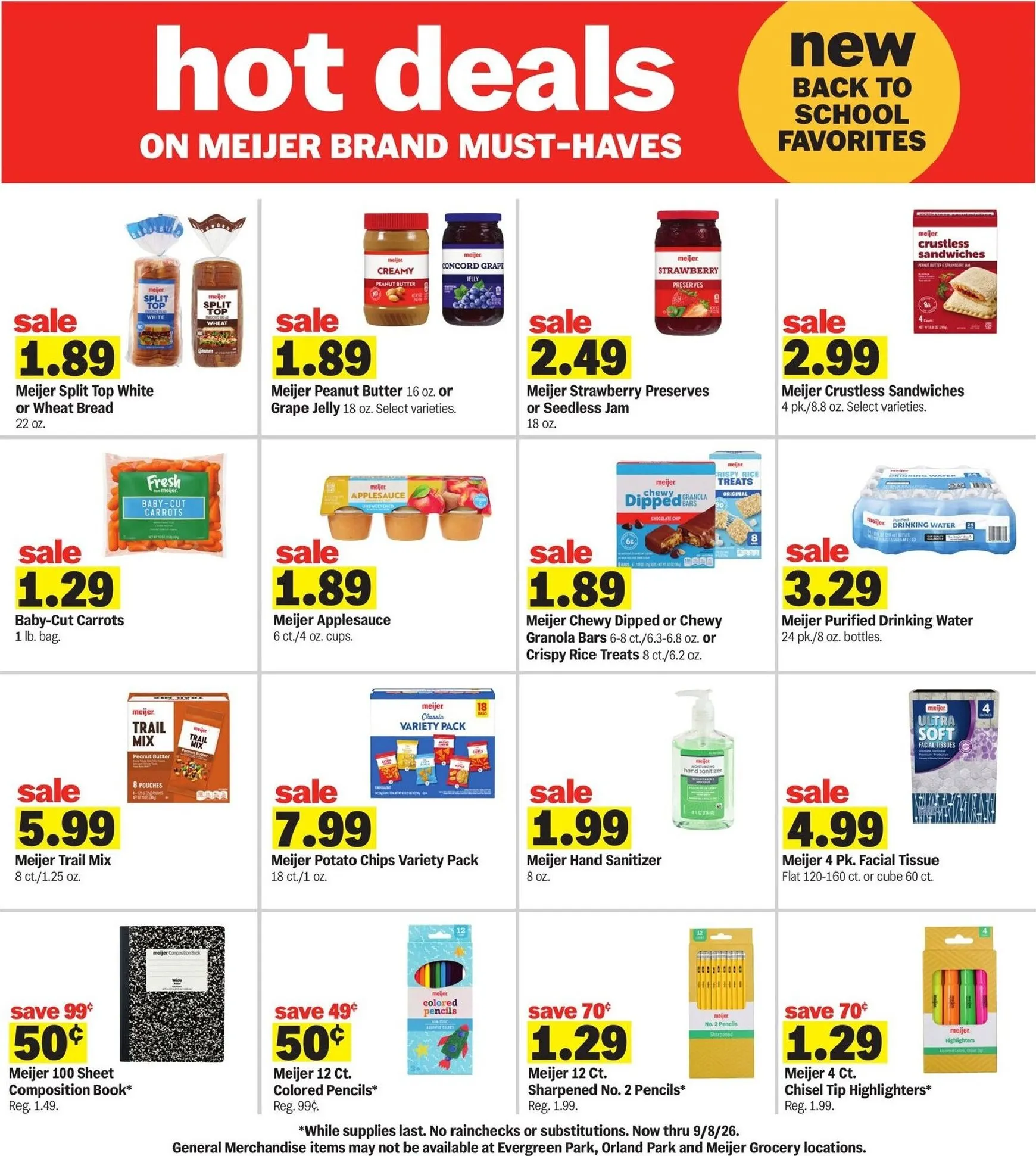 Weekly ad Current Meijer leaflet valid from Wednesday 07/29/2026 to Tuesday 08/04/2026 from July 29 to August 4 2026 - Page 20