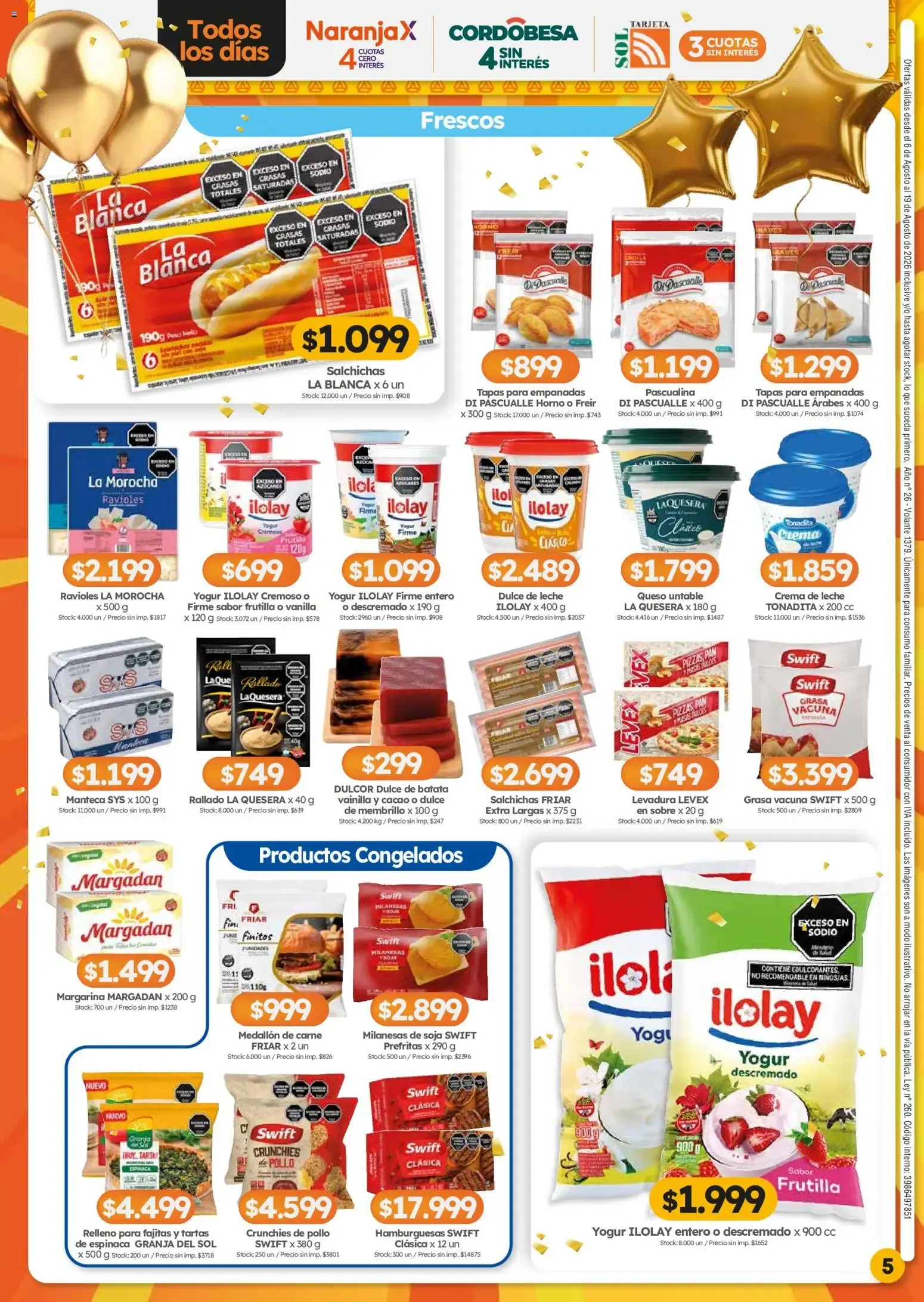 Ofertas de Cordiez ofertas || del 06/08/2026 - 19/08/2026 || Catálogo 6 de agosto al 19 de agosto 2026 - Página 5 del catálogo