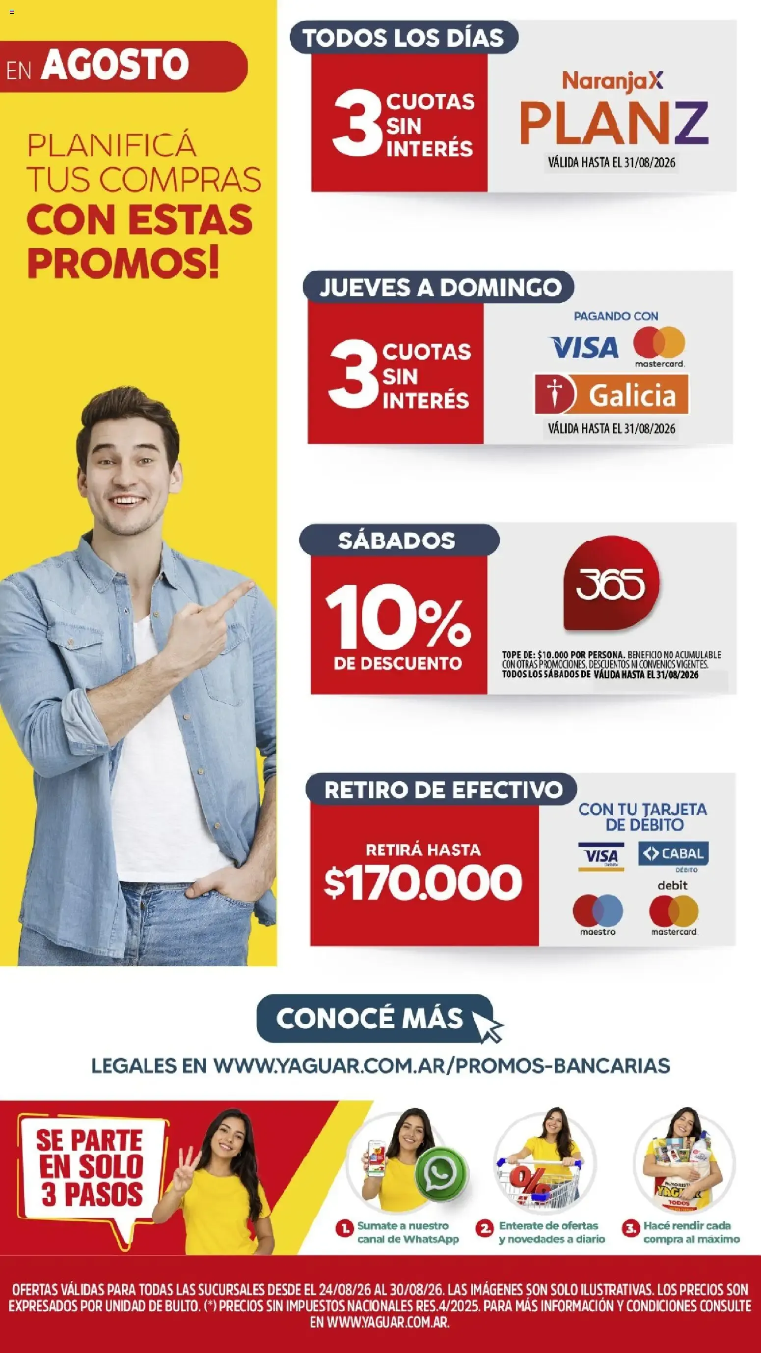 Ofertas de Yaguar - Aliados de tu bolsillo 24 de agosto al 30 de agosto 2026 - Página 6 del catálogo