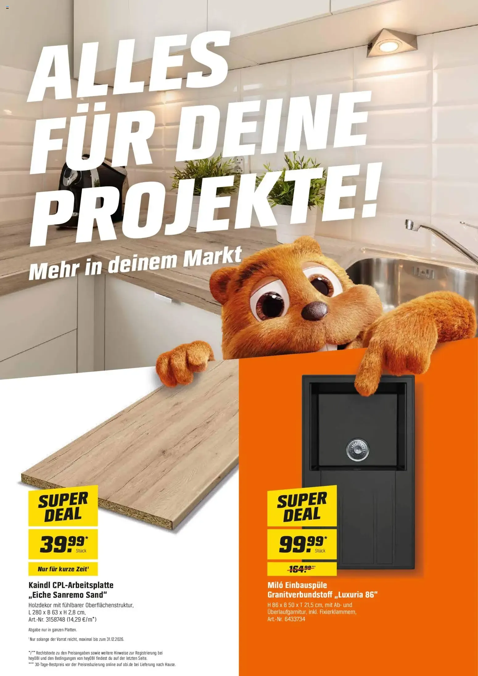 OBI Ausgabe August 2026 von 1. August bis 31. August 2026 - Prospekt seite 8