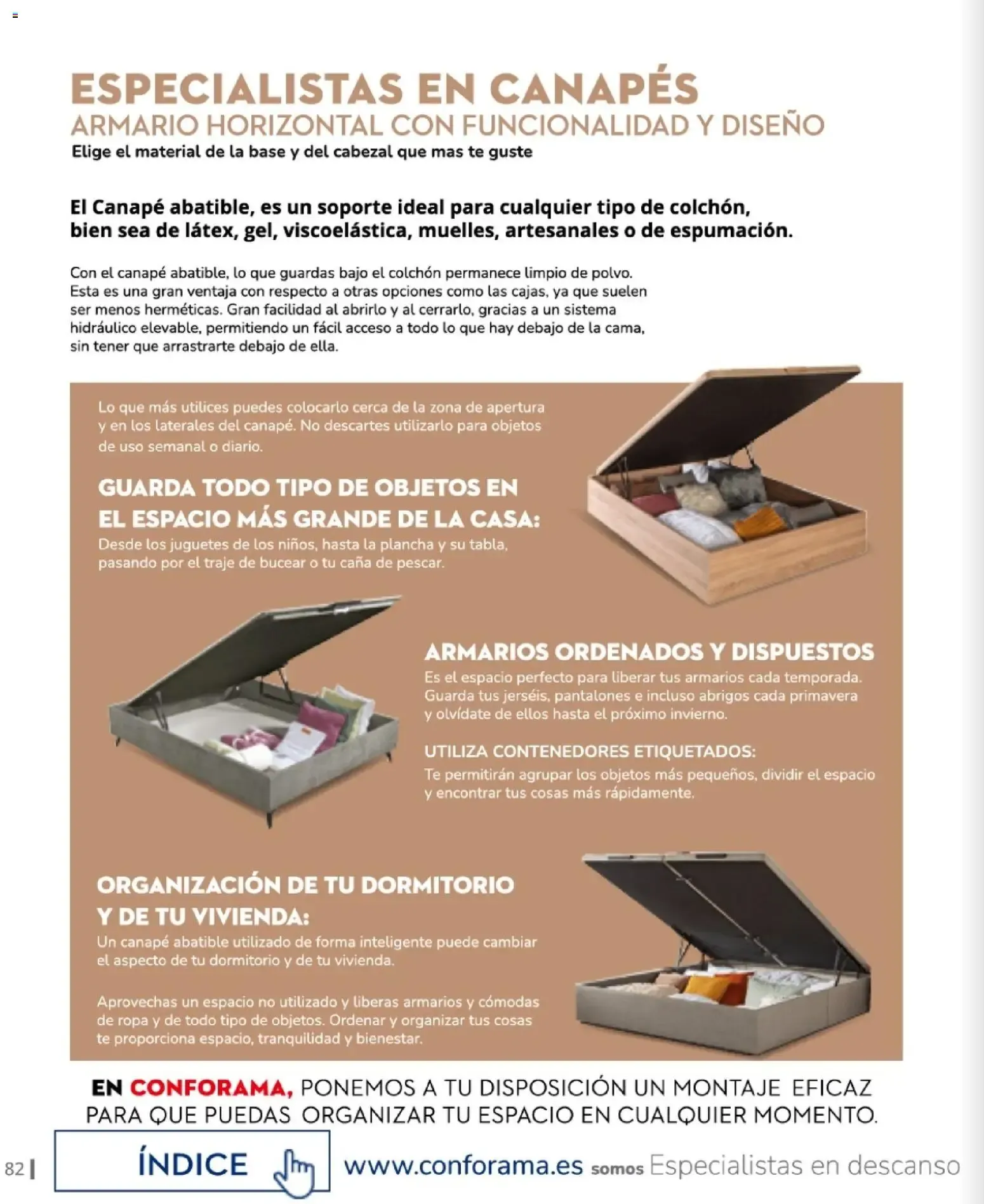 Catálogo de Conforama Camitis 06/08/2026 - 29/09/2026 6 de agosto al 29 de septiembre 2026 - Página 82