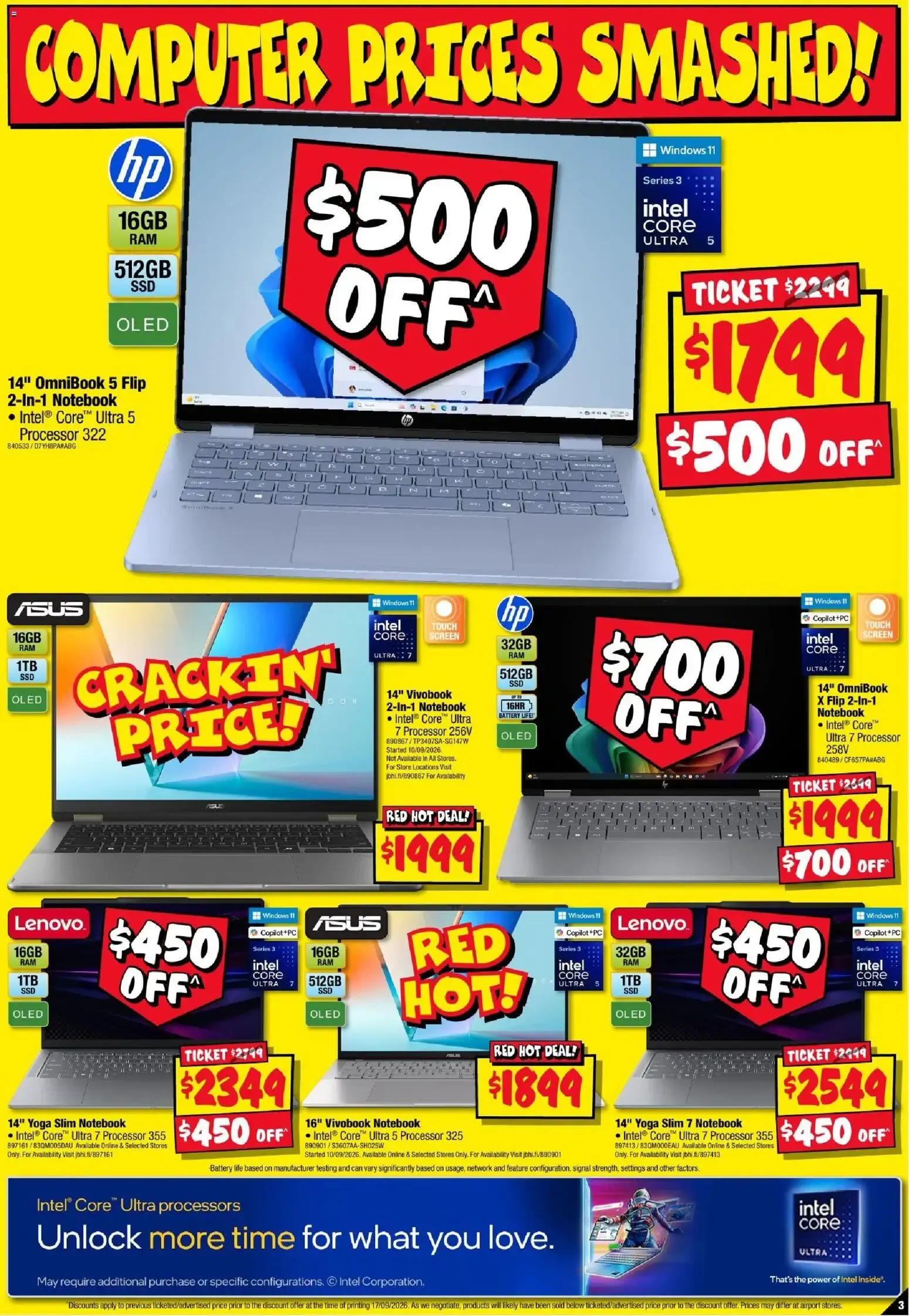 JB HI-FI FOOTY FINALS FRENZY! - Catalogue valid from 24 September to 7 October 2026 - page 3