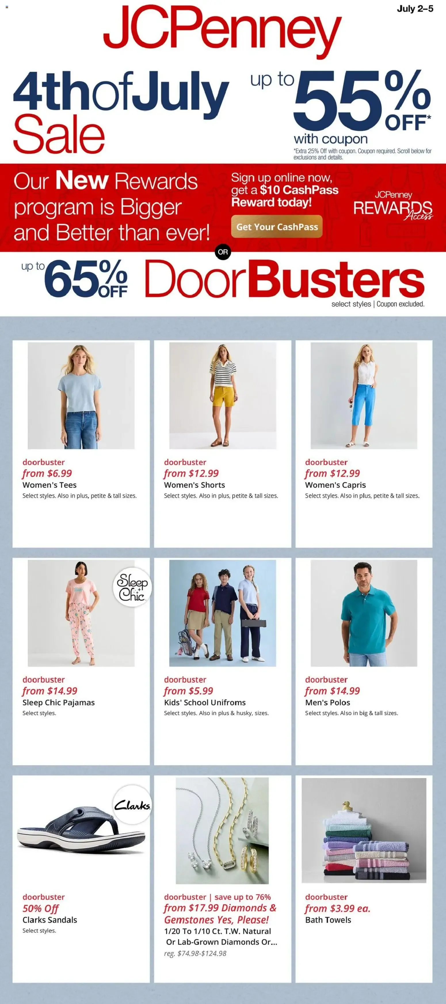 JCPenney 4th of July Sale
