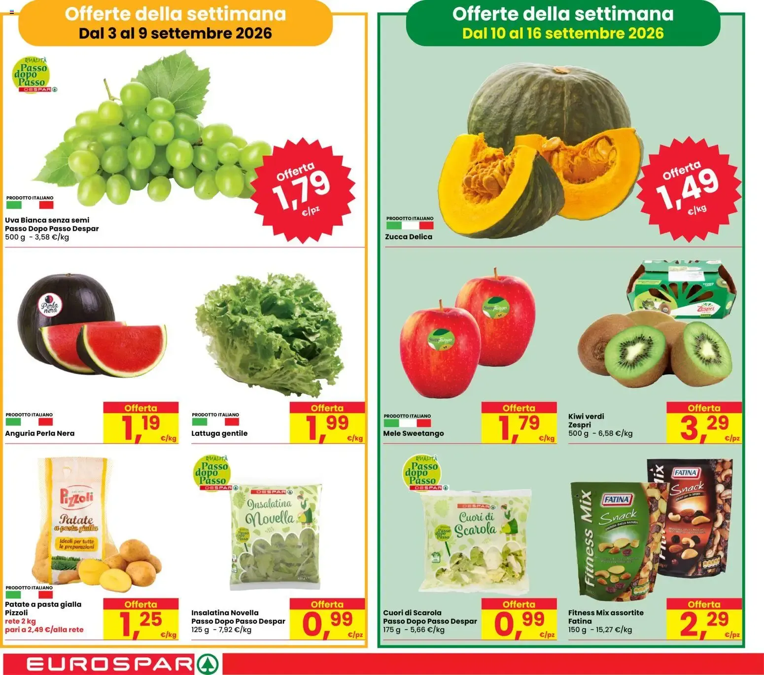 Nuovo Eurospar volantino dal 03/09/2026 > offerte anteprima 🛍️ da 3 settembre a 16 settembre di 2026 - Pagina del volantino 2