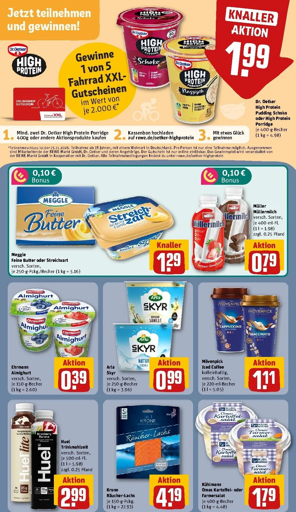 Rewe Prospekt nächste Woche – von Montag 19.10.2026 bis Sonntag 25.10.2026 von 19. Oktober bis 25. Oktober 2026 - Prospekt seite 17
