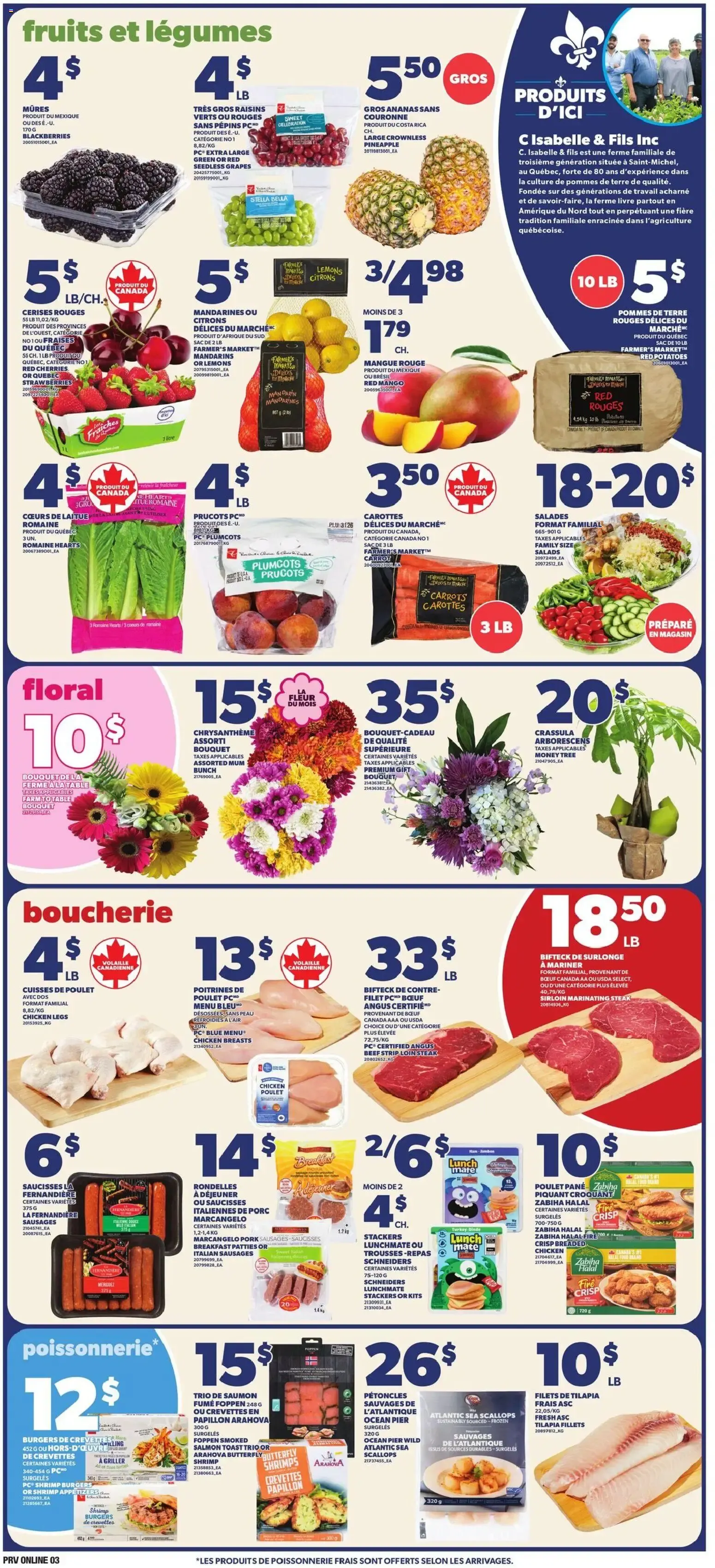 Provigo weekly flyer / circulaire from Aug 27, 2026 > weekly specials & deals from August 27 to September 2 2026 - flyer page 3
