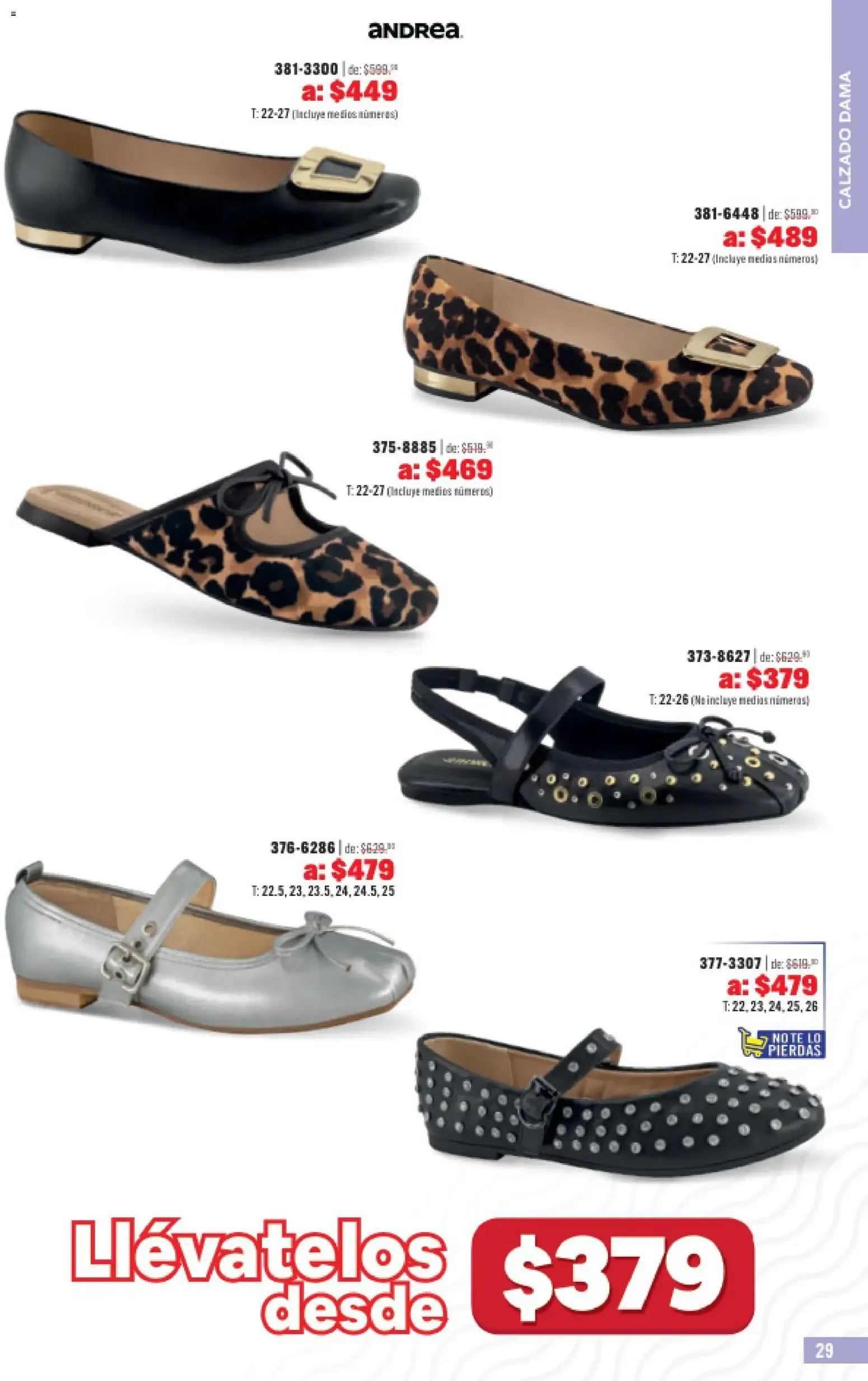 Catálogo de Andrea + Outlet Liquidación Primavera 31 de mayo al 25 de julio 2026 - Pagina 29