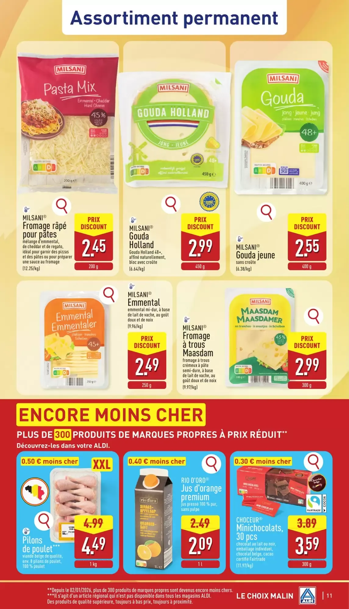 ALDI Dépliant du lun. 10/08 au ven. 14/08 van 10 augustus tot 14 augustus 2026 - folder pagina 11